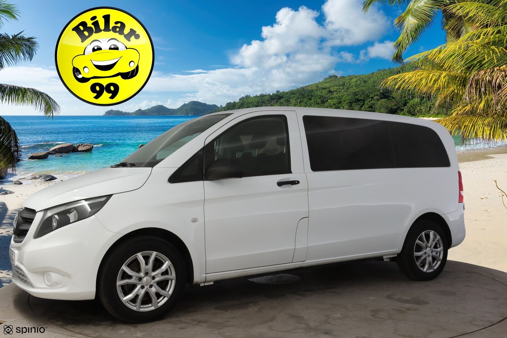 Mercedes-Benz Vito 2019 Tourer 114CDI normaali A1 A * ALV / Vakkari / Bluetooth * - 3,99 % KORKOTARJOUS TÄHÄN AUTOON 28.9. ASTI! - * ALV / Suomi-auto / 9-paik. / 2x renkaat ja vanteet *