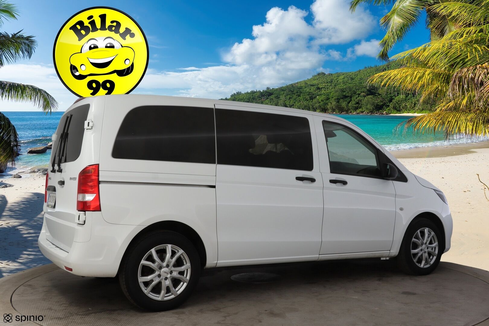 Mercedes-Benz Vito 2019 Tourer 114CDI normaali A1 A * ALV / Vakkari / Bluetooth * - 3,99 % KORKOTARJOUS TÄHÄN AUTOON 28.9. ASTI! - * ALV / Suomi-auto / 9-paik. / 2x renkaat ja vanteet *
