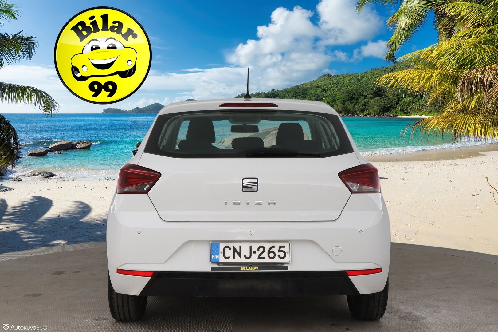 Seat Ibiza 2019 1,0 EcoTSI 95 Style / FullLink / Vakkari / P-Tutka / Front Assist - 2.om Suomi-auto / Kahdet renkaat / Hyvä huoltohistoria!