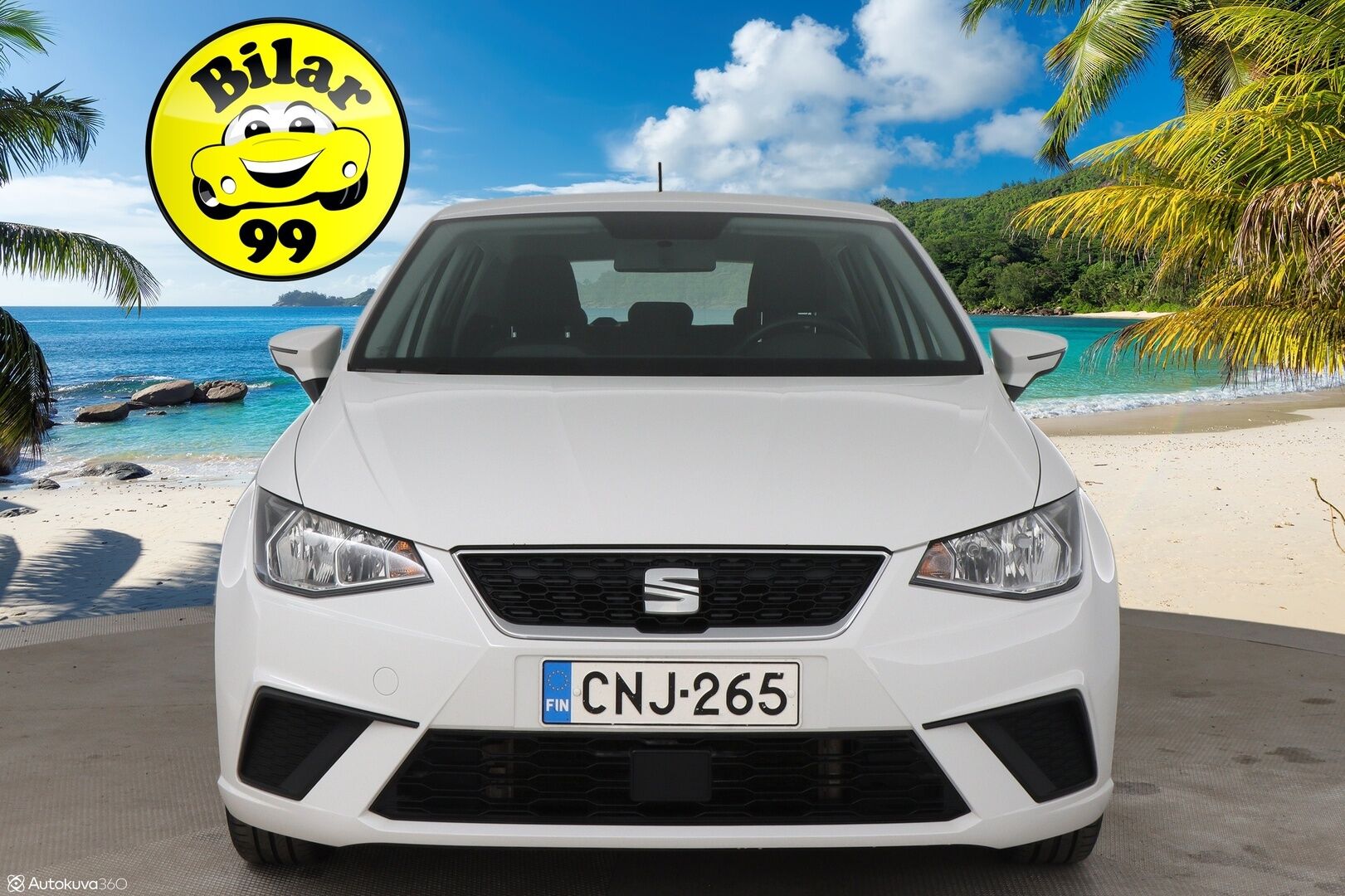 Seat Ibiza 2019 1,0 EcoTSI 95 Style / FullLink / Vakkari / P-Tutka / Front Assist - 2.om Suomi-auto / Kahdet renkaat / Hyvä huoltohistoria!