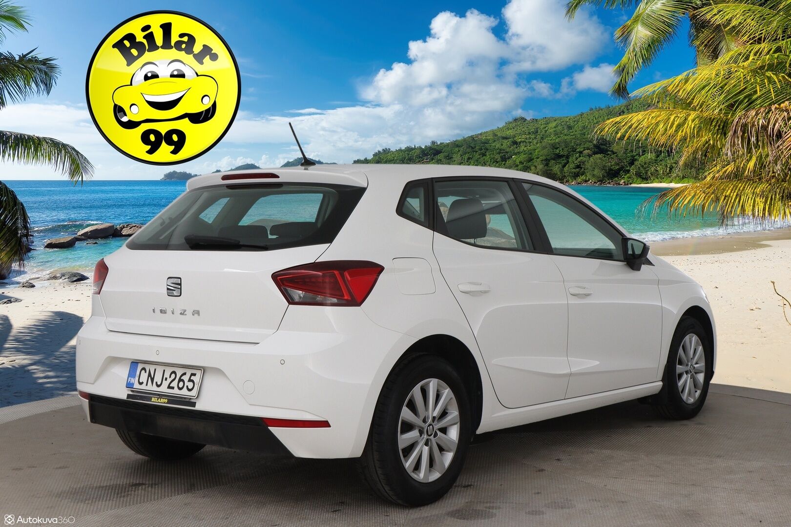 Seat Ibiza 2019 1,0 EcoTSI 95 Style / FullLink / Vakkari / P-Tutka / Front Assist - 2.om Suomi-auto / Kahdet renkaat / Hyvä huoltohistoria!