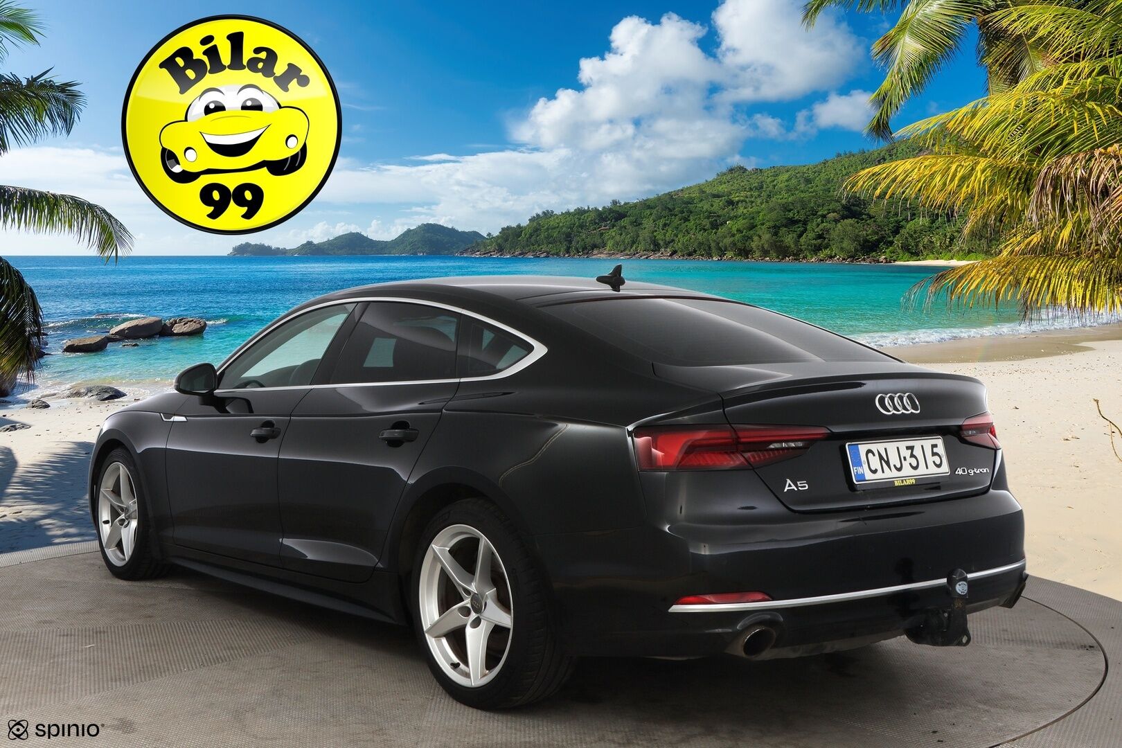 Audi A5 2019 Sportback Business Sport g-tron Edition 40 g-tron S tronic - Webasto / Sporttipenkit / Matrix LED / KeylessGo / Vetokoukku / Muistipenkki / Huippuvarusteet!