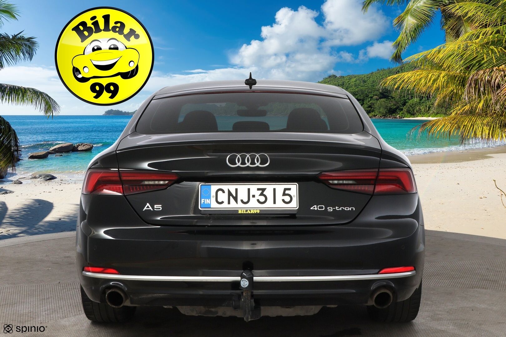 Audi A5 2019 Sportback Business Sport g-tron Edition 40 g-tron S tronic - Webasto / Sporttipenkit / Matrix LED / KeylessGo / Vetokoukku / Muistipenkki / Huippuvarusteet!