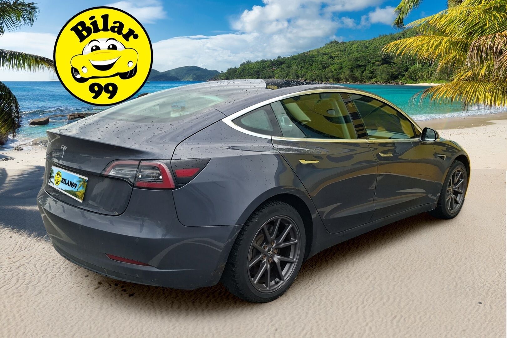 Tesla Model 3 2019 Standard RWD Plus - Suomiauto | Premium Audio | Lasikatto | Nahkasisusta | Peruutuskamera | Adapt.LED | Ratinlämmitys | 4x Penkinlämmitys | 2x Renkaat Aluvantein!