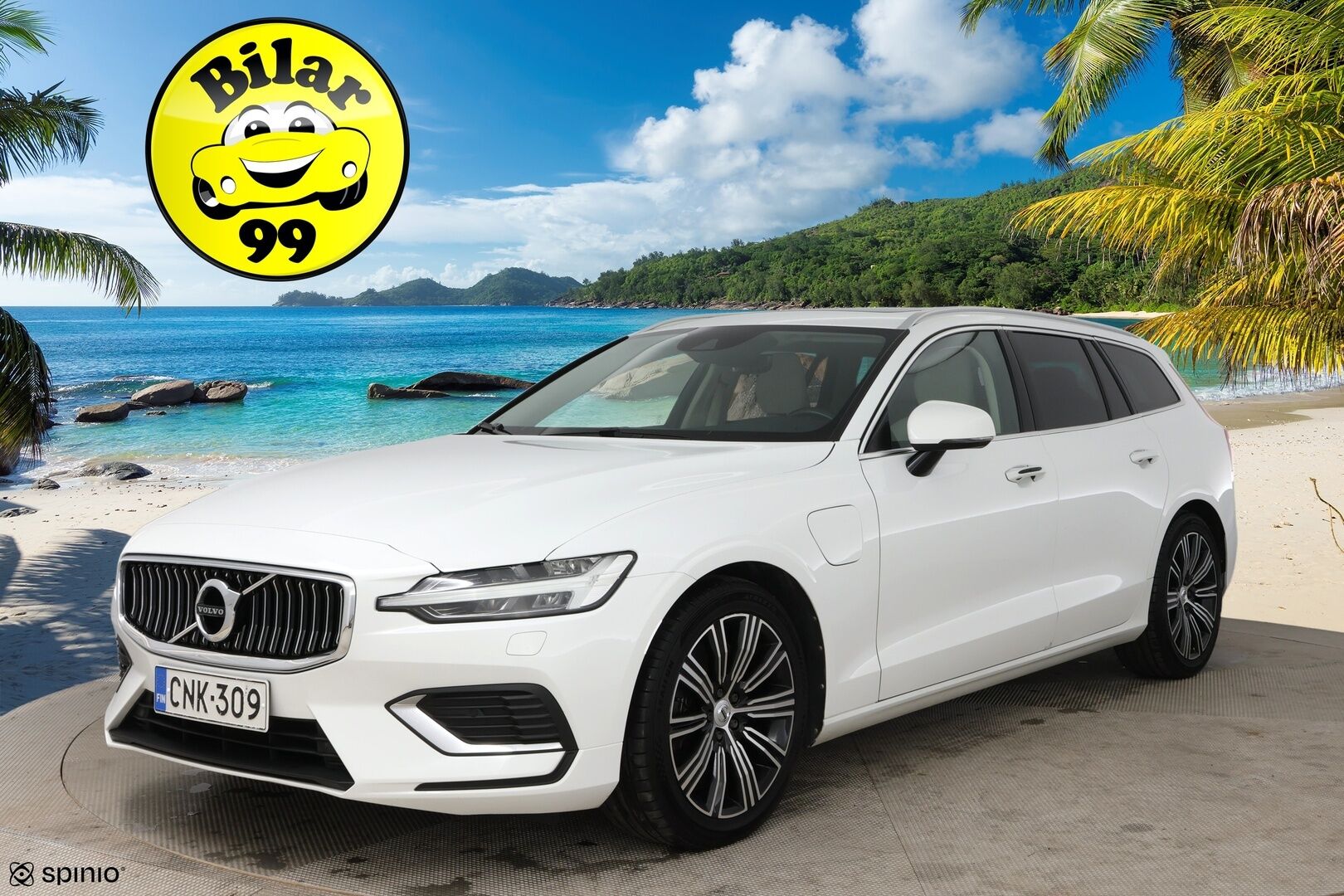 Volvo V60 2020 T8 TwE AWD Business Inscription aut / Adapt.Vakkari / Suomi-auto / Muistipenkki / Panorama - BLIS / KeyLessGo / P-kamera