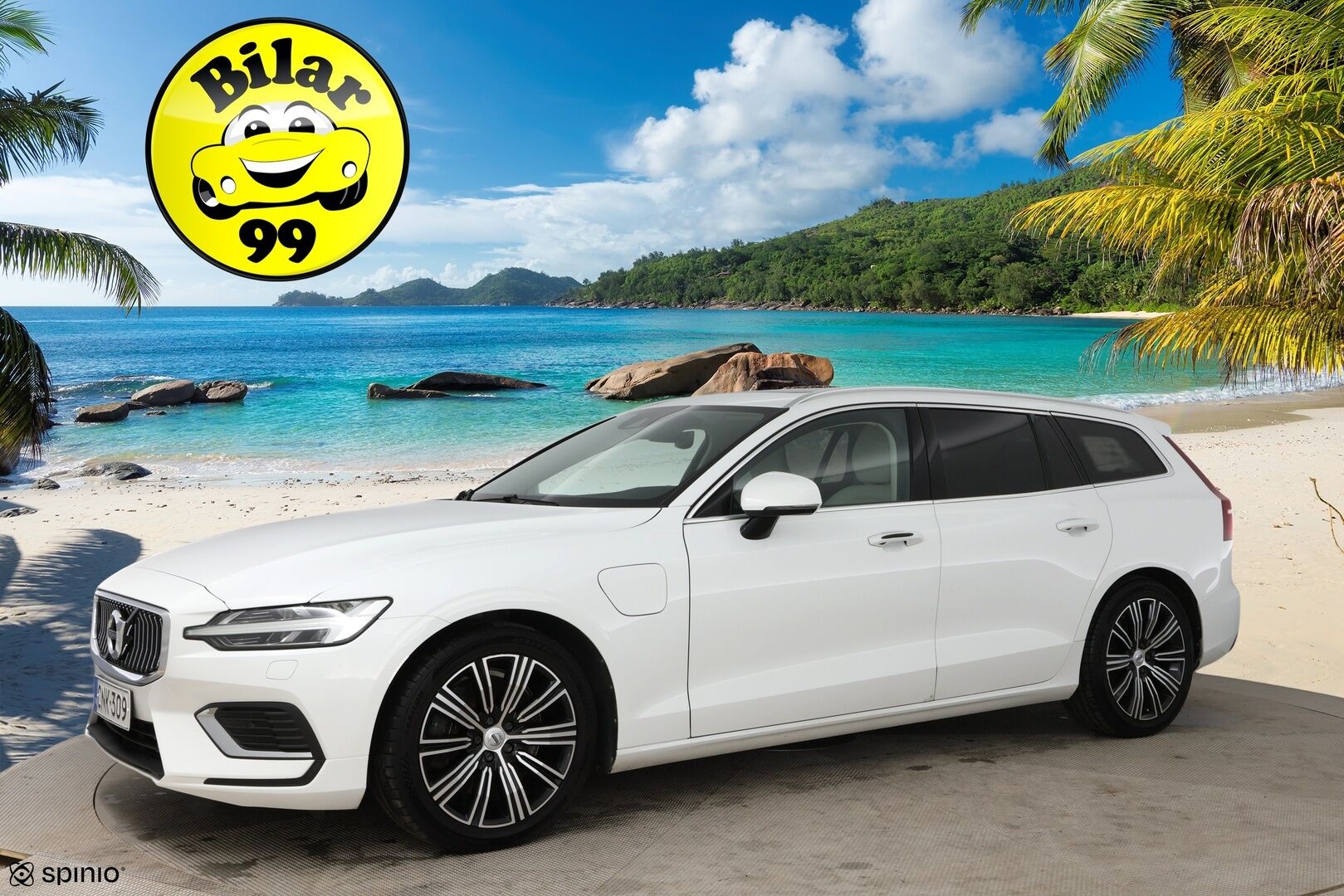 Volvo V60 2020 T8 TwE AWD Business Inscription aut / Adapt.Vakkari / Suomi-auto / Muistipenkki / Panorama - BLIS / KeyLessGo / P-kamera