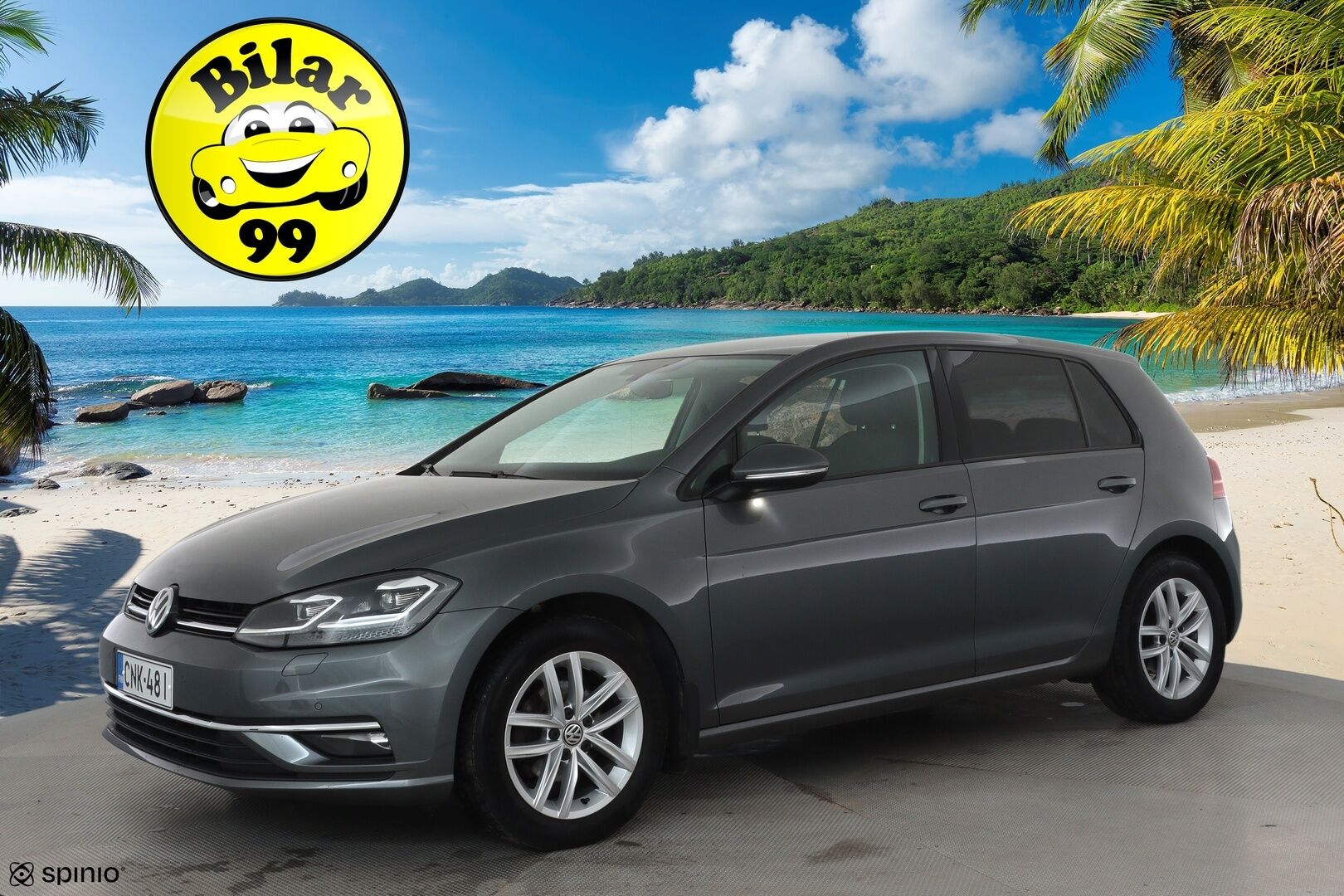 Volkswagen Golf 2019 Highline Limited 1,0 TSI 85 kW (115 hv) DSG-automaatti **Webasto / Adapt.Vakkari / Adapt.LED / P.kamera / KeylessGO** - Suomi-auto / Kahdet Renkaat