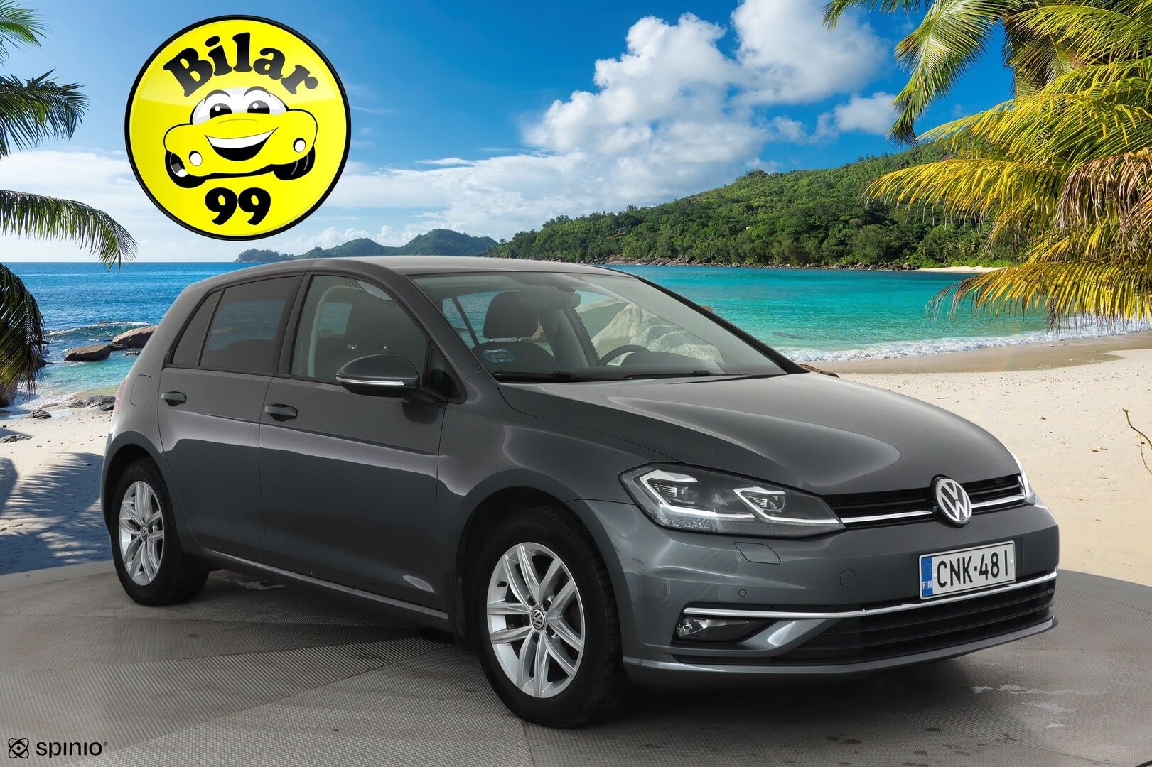 Volkswagen Golf 2019 Highline Limited 1,0 TSI 85 kW (115 hv) DSG-automaatti **Webasto / Adapt.Vakkari / Adapt.LED / P.kamera / KeylessGO** - Suomi-auto / Kahdet Renkaat
