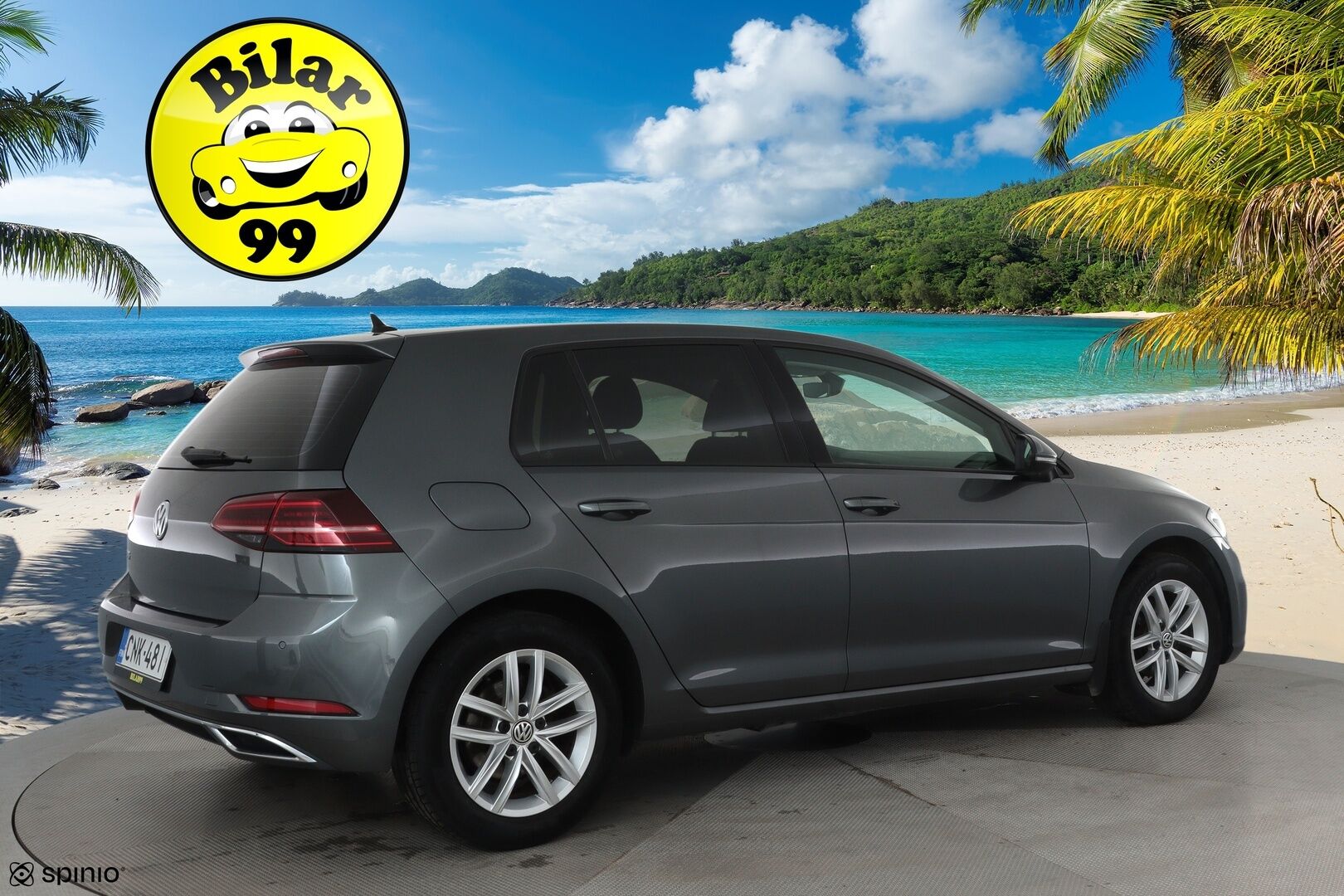 Volkswagen Golf 2019 Highline Limited 1,0 TSI 85 kW (115 hv) DSG-automaatti **Webasto / Adapt.Vakkari / Adapt.LED / P.kamera / KeylessGO** - Suomi-auto / Kahdet Renkaat