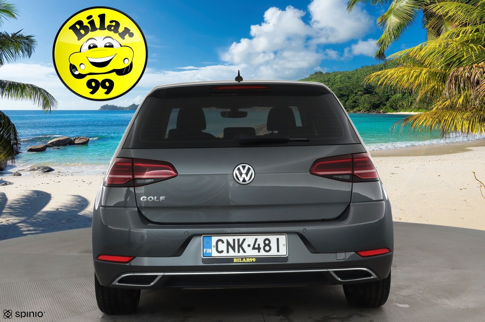 Volkswagen Golf 2019 Highline Limited 1,0 TSI 85 kW (115 hv) DSG-automaatti **Webasto / Adapt.Vakkari / Adapt.LED / P.kamera / KeylessGO** - Suomi-auto / Kahdet Renkaat
