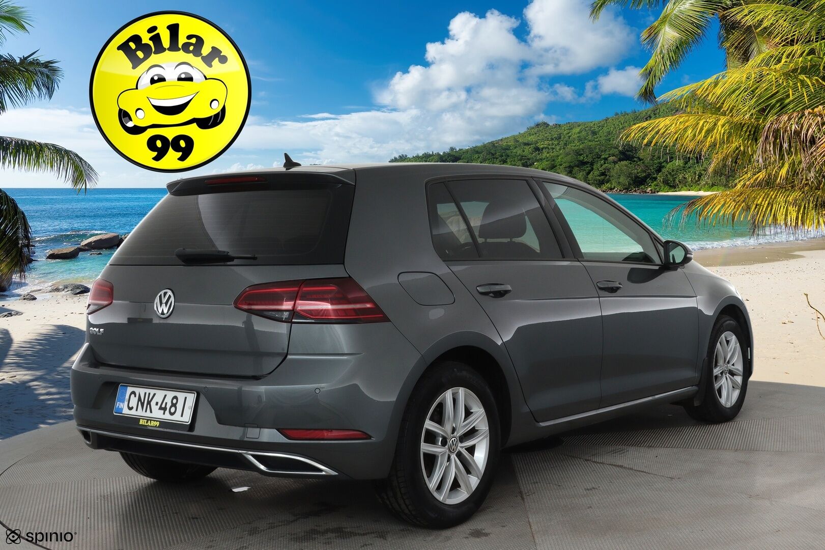 Volkswagen Golf 2019 Highline Limited 1,0 TSI 85 kW (115 hv) DSG-automaatti **Webasto / Adapt.Vakkari / Adapt.LED / P.kamera / KeylessGO** - Suomi-auto / Kahdet Renkaat