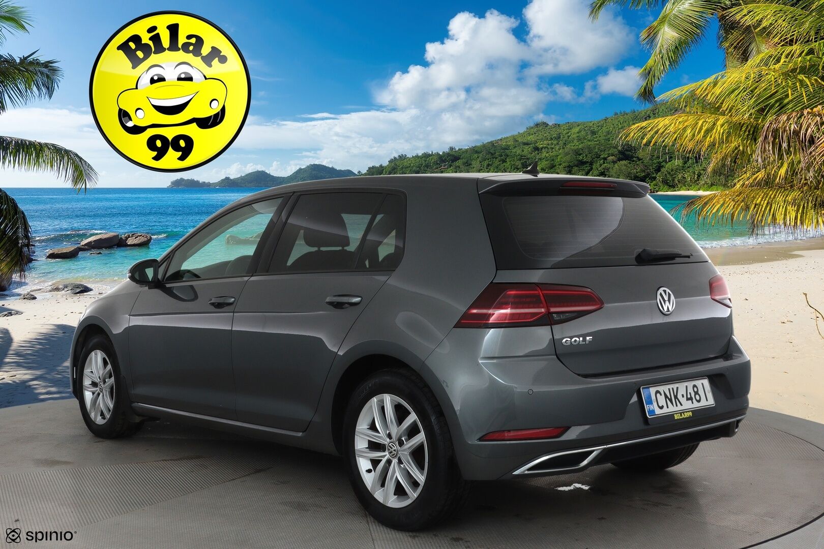 Volkswagen Golf 2019 Highline Limited 1,0 TSI 85 kW (115 hv) DSG-automaatti **Webasto / Adapt.Vakkari / Adapt.LED / P.kamera / KeylessGO** - Suomi-auto / Kahdet Renkaat