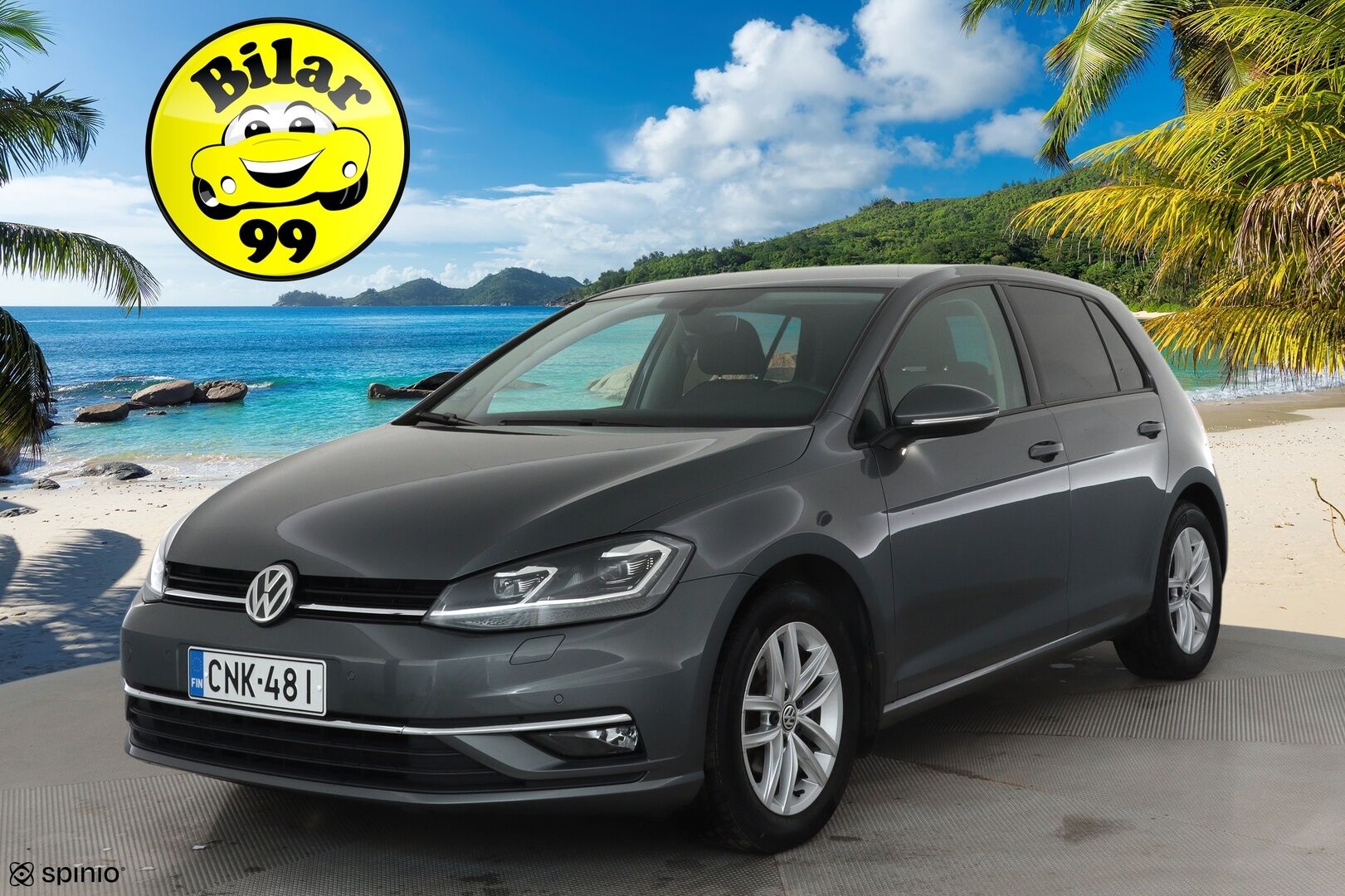 Volkswagen Golf 2019 Highline Limited 1,0 TSI 85 kW (115 hv) DSG-automaatti **Webasto / Adapt.Vakkari / Adapt.LED / P.kamera / KeylessGO** - Suomi-auto / Kahdet Renkaat