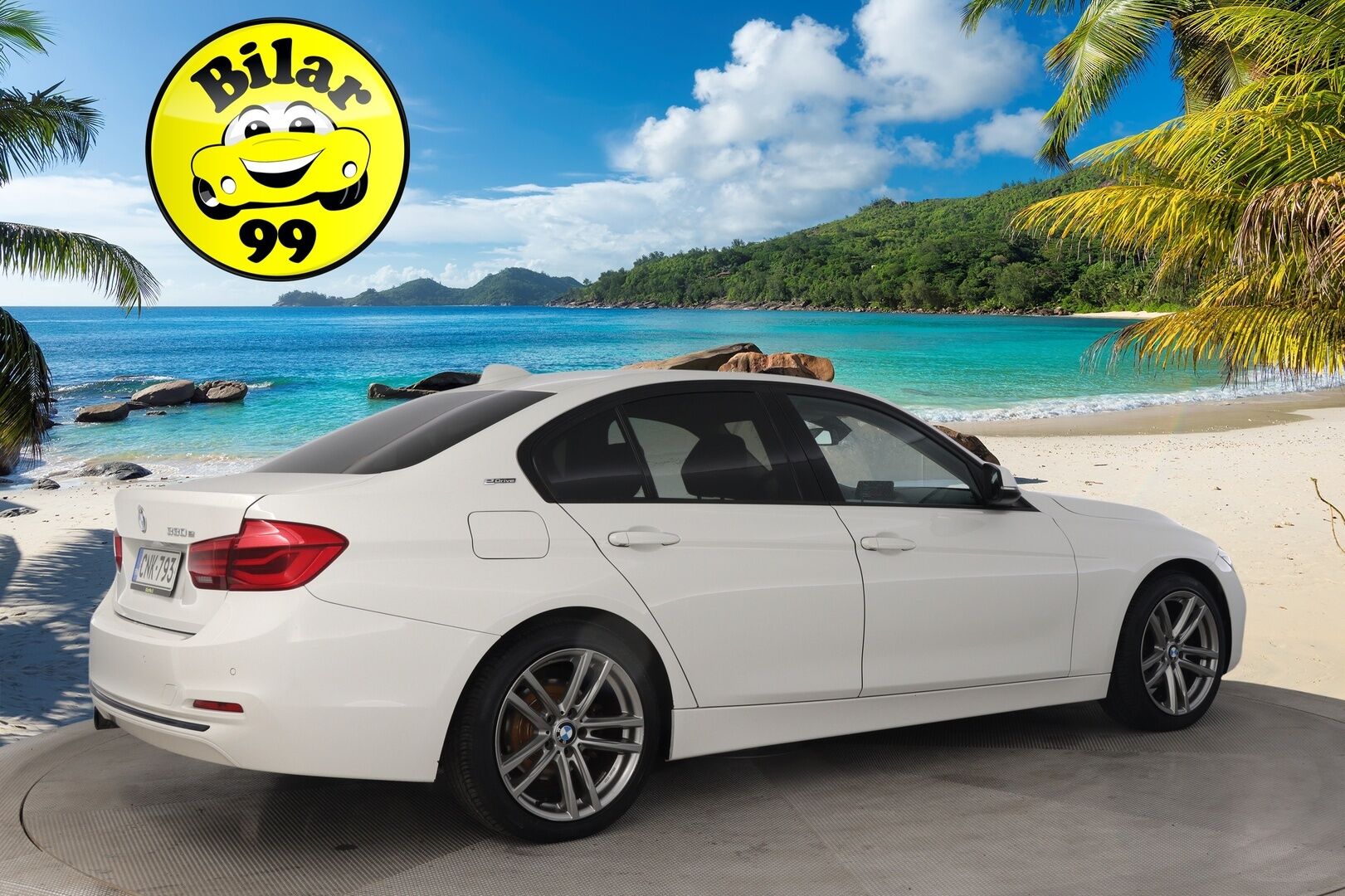 BMW 330 2016 F30 Sedan 330e* M-Sport ratti / H&K / ACC / Proffa Navi / Adapt. Led / P.tutkat* - Juuri katsastettu! / 2x renkaat vanteilla