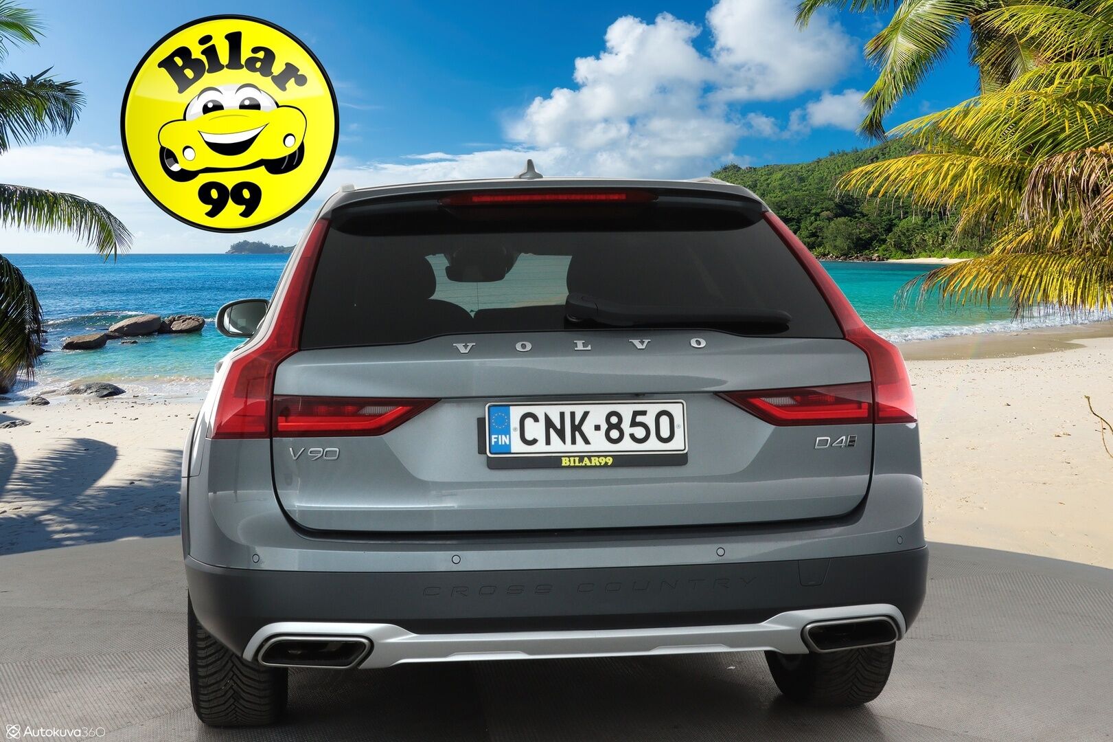 Volvo V90 Cross Country 2019 D4 AWD Plus **HUD / Muistipenkit / H&K / P-kamera / Koukku / Adapt.vakkari / Nahkapenkit** - 3,99 % KORKOTARJOUS TÄHÄN AUTOON - 