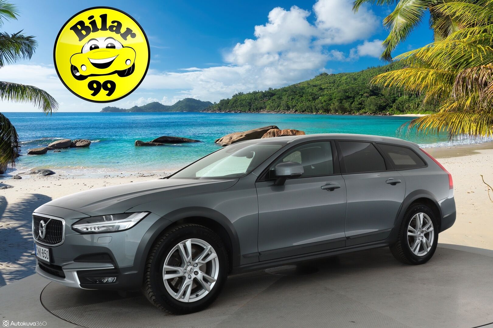 Volvo V90 Cross Country 2019 D4 AWD Plus **HUD / Muistipenkit / H&K / P-kamera / Koukku / Adapt.vakkari / Nahkapenkit** - 3,99 % KORKOTARJOUS TÄHÄN AUTOON - 