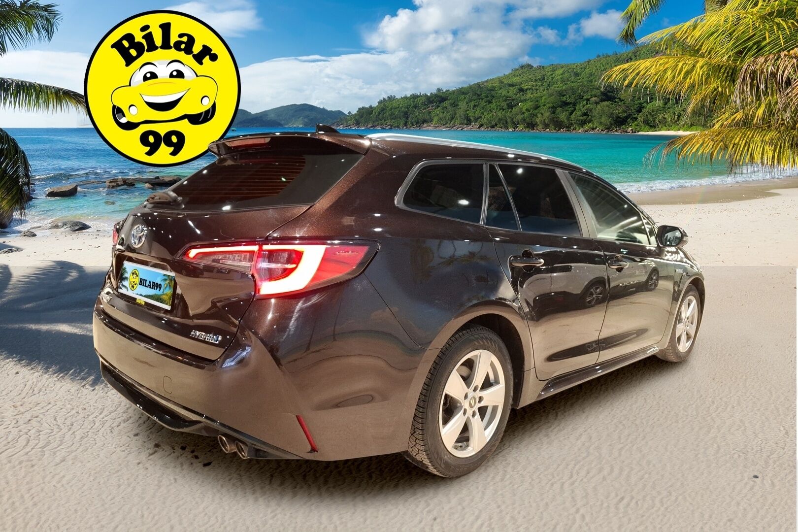 Toyota Corolla 2019 Touring Sports 2,0 Hybrid Active / ACC / Lane assist / Suomi-auto / CarPlay / Sähkökontti / Ratinlämmitin / - Merkkihuollettu! / Todella siisti / Navigointi / Musta sisäkatto