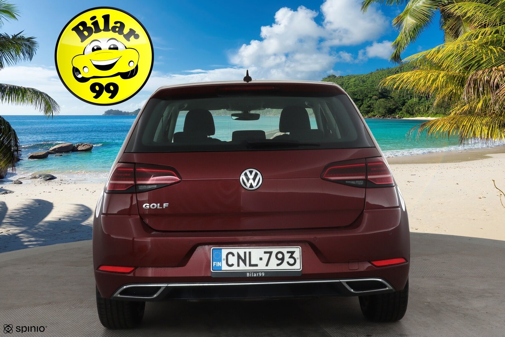 Volkswagen Golf 2019 Highline 1,0 TSI 85 kW (115 hv) DSG-automaatti * Webasto / Adapt.Vakkari / Peruutuskamera / Digimittari /  LED / KeylessGo - Suomi-auto / Kahdet renkaat aluvanteilla / Poikkeukselliset varusteet!