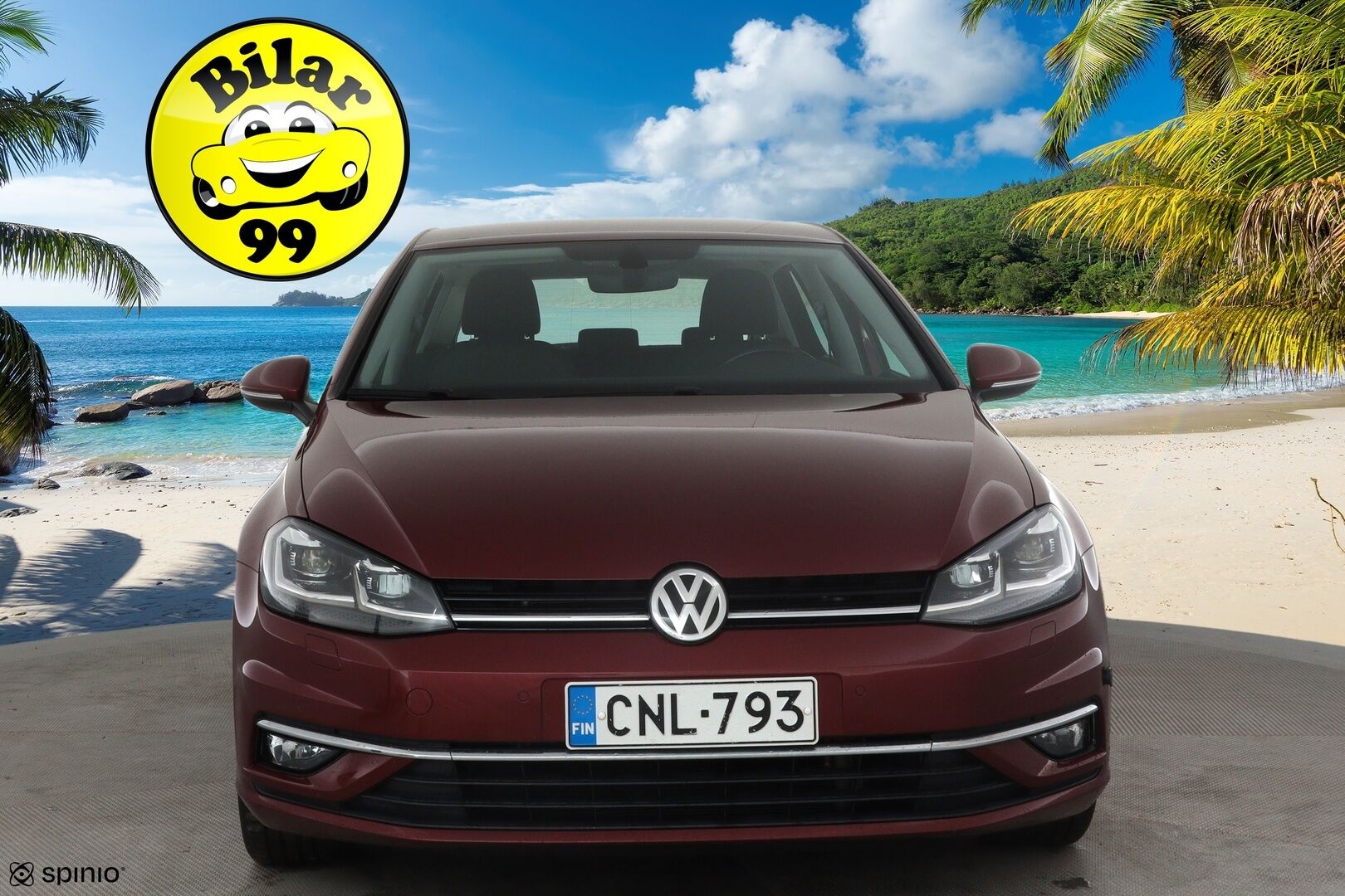 Volkswagen Golf 2019 Highline 1,0 TSI 85 kW (115 hv) DSG-automaatti * Webasto / Adapt.Vakkari / Peruutuskamera / Digimittari /  LED / KeylessGo - Suomi-auto / Kahdet renkaat aluvanteilla / Poikkeukselliset varusteet!