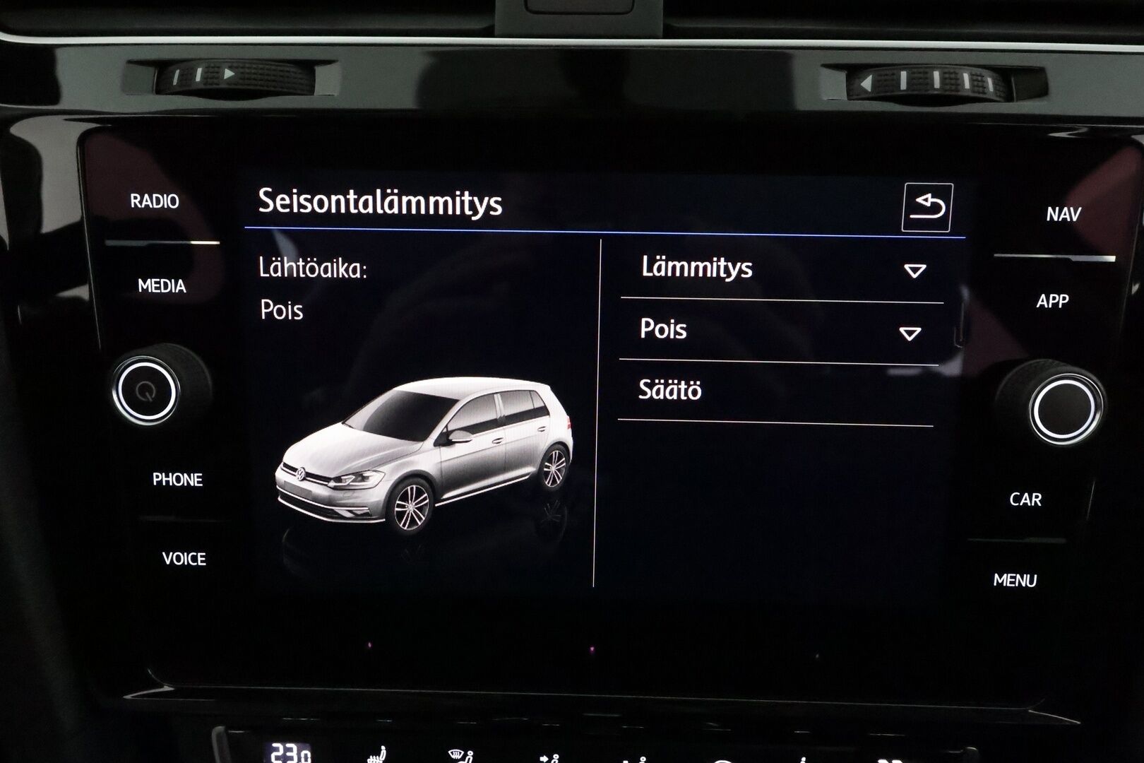 Volkswagen Golf 2019 Highline 1,0 TSI 85 kW (115 hv) DSG-automaatti * Webasto / Adapt.Vakkari / Peruutuskamera / Digimittari /  LED / KeylessGo - Suomi-auto / Kahdet renkaat aluvanteilla / Poikkeukselliset varusteet!