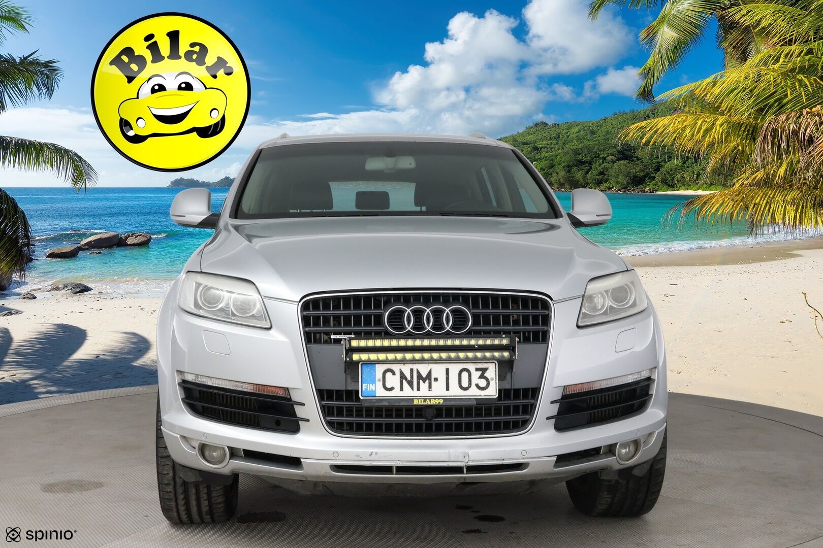 Audi Q7 2006 3,0 TDI DPF 171 kW quattro tiptronic-aut. 7-ist. - Tämä auto myydään huutokaupat.com -sivuston kautta | 7-paikkainen | Vakkari | 2x renkaat&vanteet | Nahka-alcantara | Navi | Koukku |