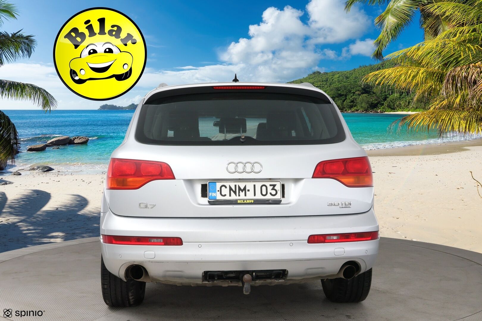 Audi Q7 2006 3,0 TDI DPF 171 kW quattro tiptronic-aut. 7-ist. - Tämä auto myydään huutokaupat.com -sivuston kautta | 7-paikkainen | Vakkari | 2x renkaat&vanteet | Nahka-alcantara | Navi | Koukku |