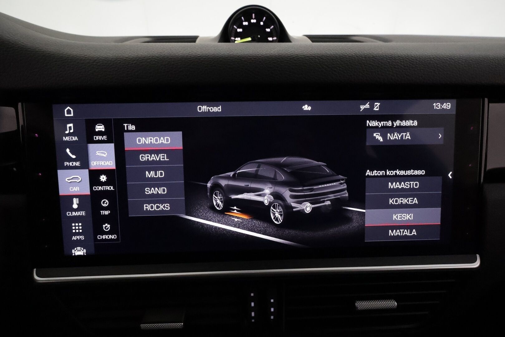 Porsche Cayenne 2020 E-Hybrid Coupé **Lasikatto / ACC / Matrix-LED / 360° / Muistipenkki / Sport Chrono Plus / Ilma-alusta / Koukku / Navi** - 2,99 % KORKOTARJOUS TÄHÄN AUTOON 21.9. ASTI! - 2-Omisteinen Suomi-auto / Kahdet Renkaat 