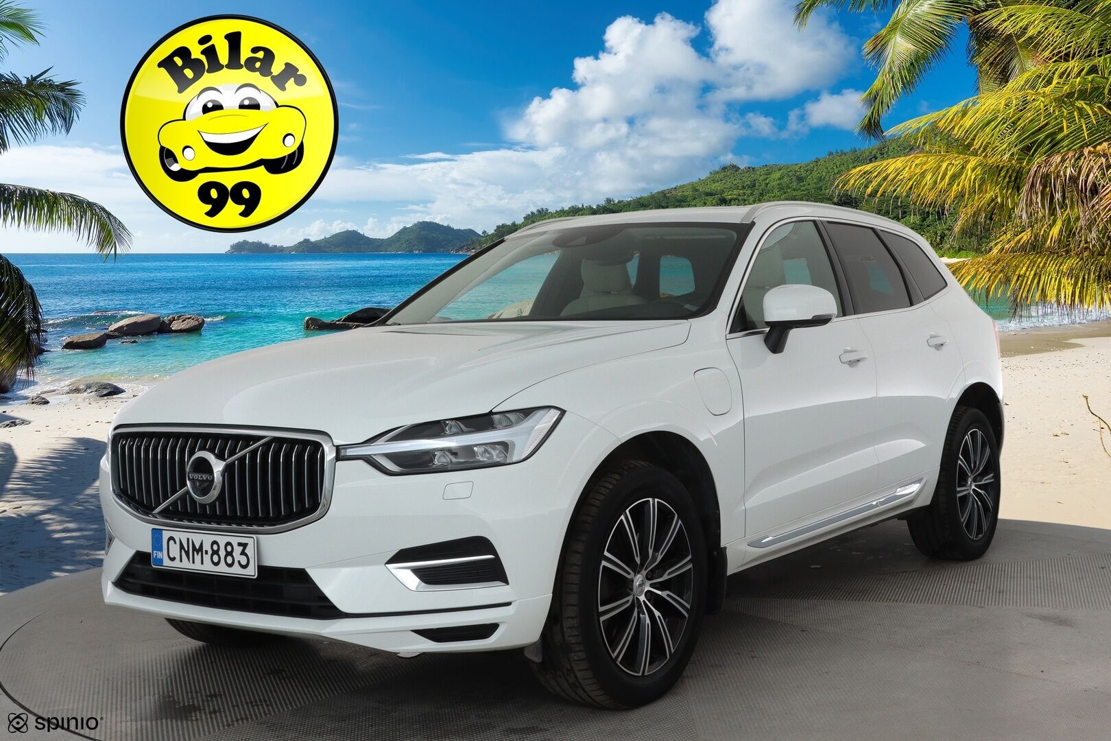 Volvo XC60 2020 T8 TwE AWD Inscription aut **Adapt.vakkari / Panorama / 360° / Muistipenkki / BLIS / Vaaleat nahat** - 3,99 % KORKOTARJOUS TÄHÄN AUTOON - Suomi-auto / Kahdet renkaat aluvanteilla / Merkkihuollettu / HUD / Webasto / Penkinlämmittimet takana / Digimittaristo 