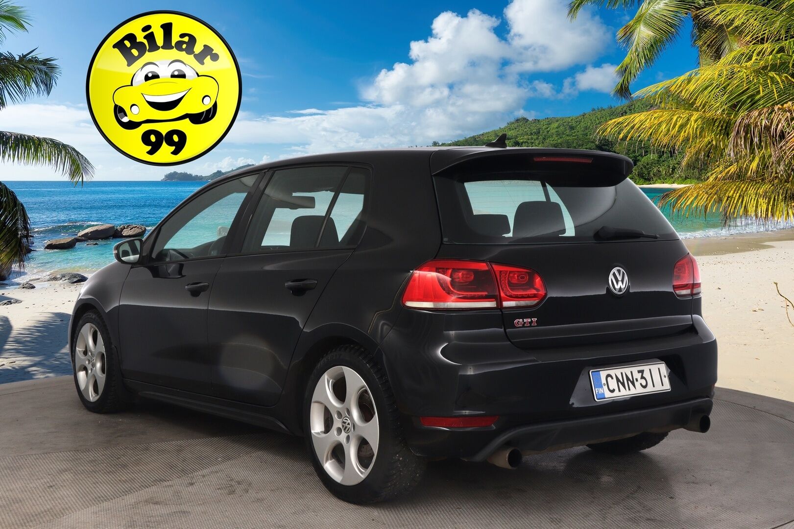 Volkswagen Golf 2010 GTI 2,0 155 kW (210 hv) 4-ovinen *Dynaudio / Lohko+sis / Navi / Vakkari / Sporttipenkit* - *Juuri huollettu / 2x renkaat!* - HULLU BLACKWEEK KORKOTARJOUS 2,49%