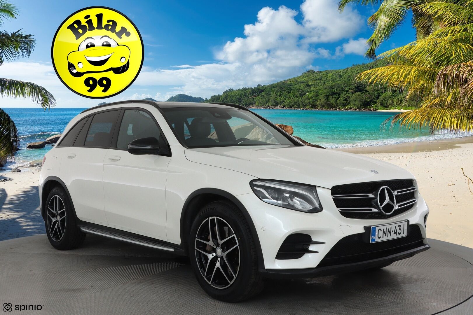 Mercedes-Benz GLC 2017 250 d 4Matic A Premium Business AMG - Panorama | Burmester | Webasto | Nahka-alcantara | Night paketti | Sähkökontti | 2x alut | Tutkat | Helmiäisväri