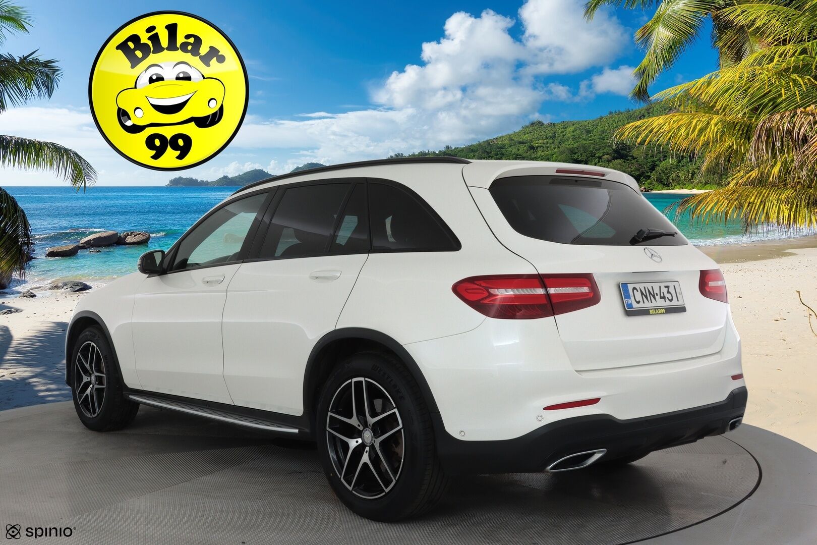 Mercedes-Benz GLC 2017 250 d 4Matic A Premium Business AMG - Panorama | Burmester | Webasto | Nahka-alcantara | Night paketti | Sähkökontti | 2x alut | Tutkat | Helmiäisväri