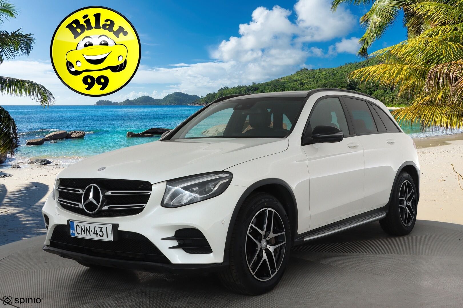 Mercedes-Benz GLC 2017 250 d 4Matic A Premium Business AMG - Panorama | Burmester | Webasto | Nahka-alcantara | Night paketti | Sähkökontti | 2x alut | Tutkat | Helmiäisväri