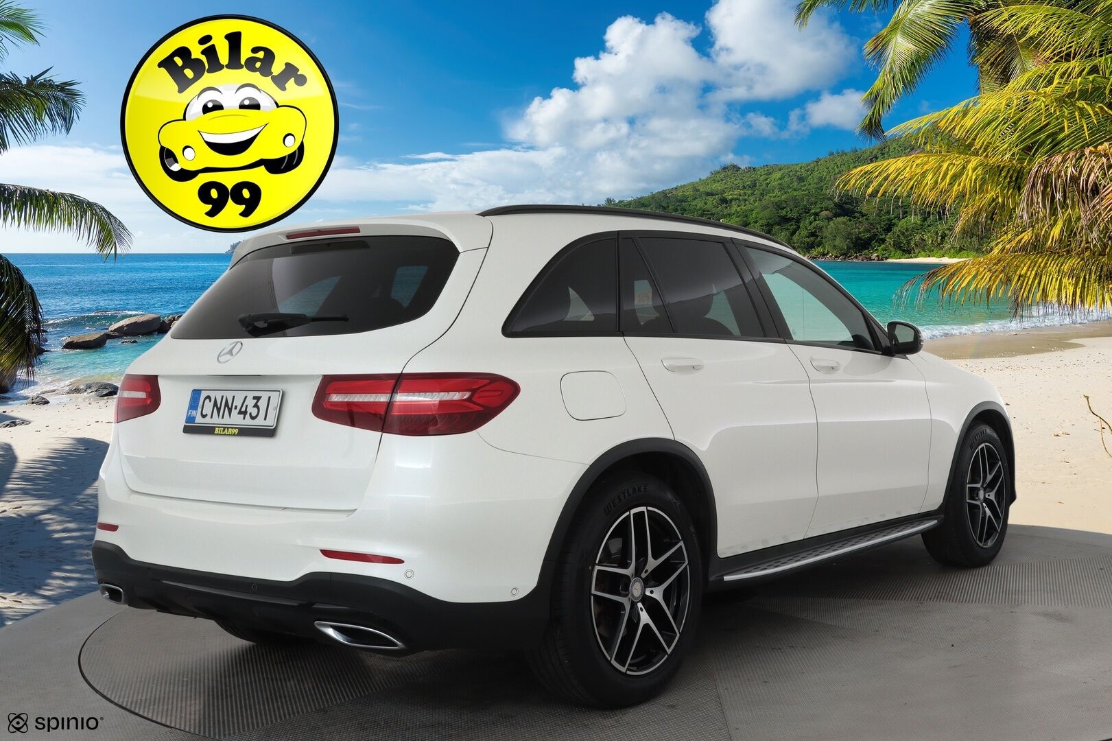 Mercedes-Benz GLC 2017 250 d 4Matic A Premium Business AMG - Panorama | Burmester | Webasto | Nahka-alcantara | Night paketti | Sähkökontti | 2x alut | Tutkat | Helmiäisväri