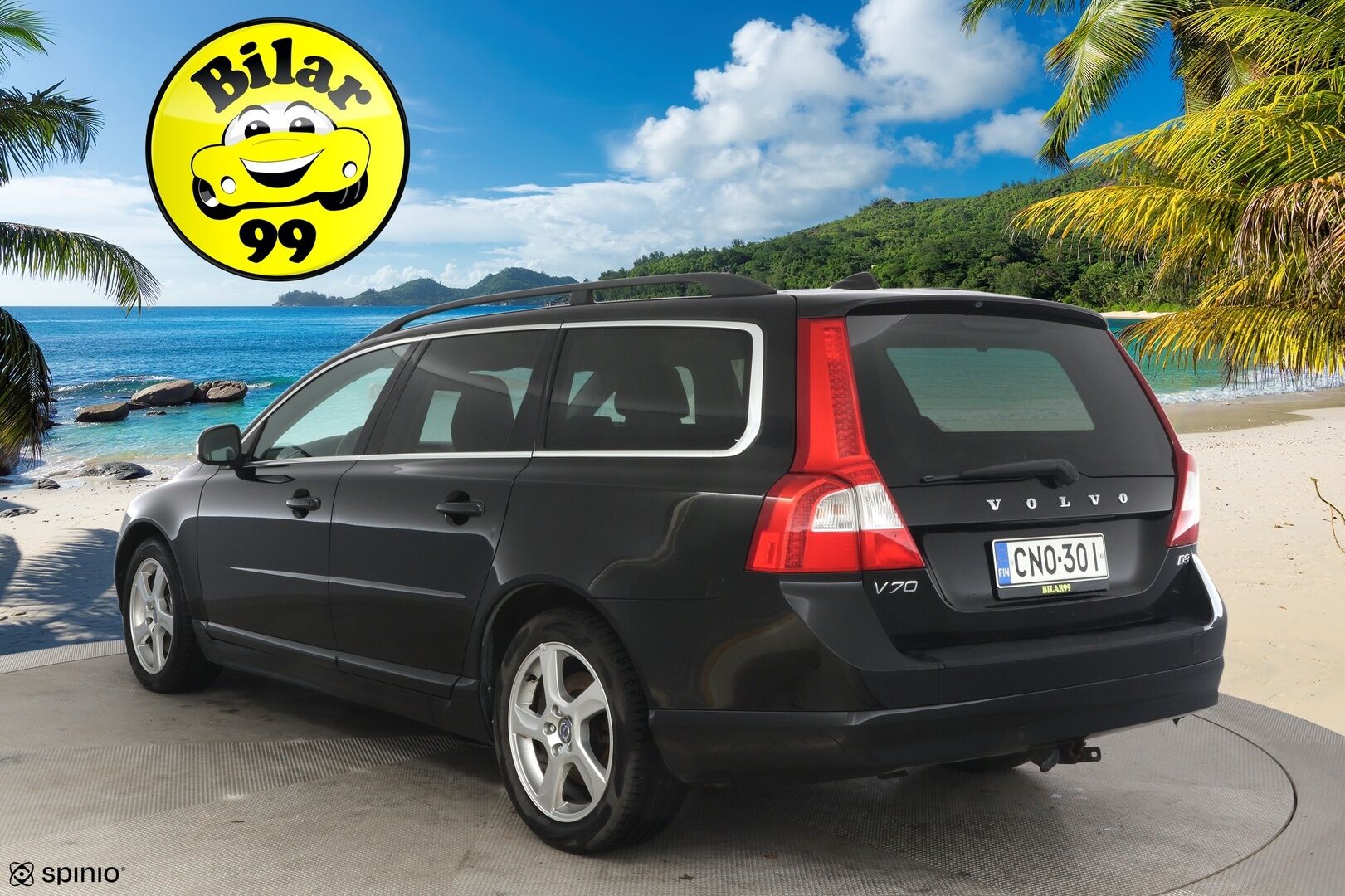 Volvo V70 2011 D3 Momentum *Nahkasisusta / Navigointi / Sähkötoiminen takaluukku / Vetokoukku* - *Viimeisin huolto tehty 9/25 287tkm kohdalla / Hihna vaihdettu toistamiseen vesipumpun kanssa 8/25 282tkm kohdalla / 2x Renkaa & Vanteet*