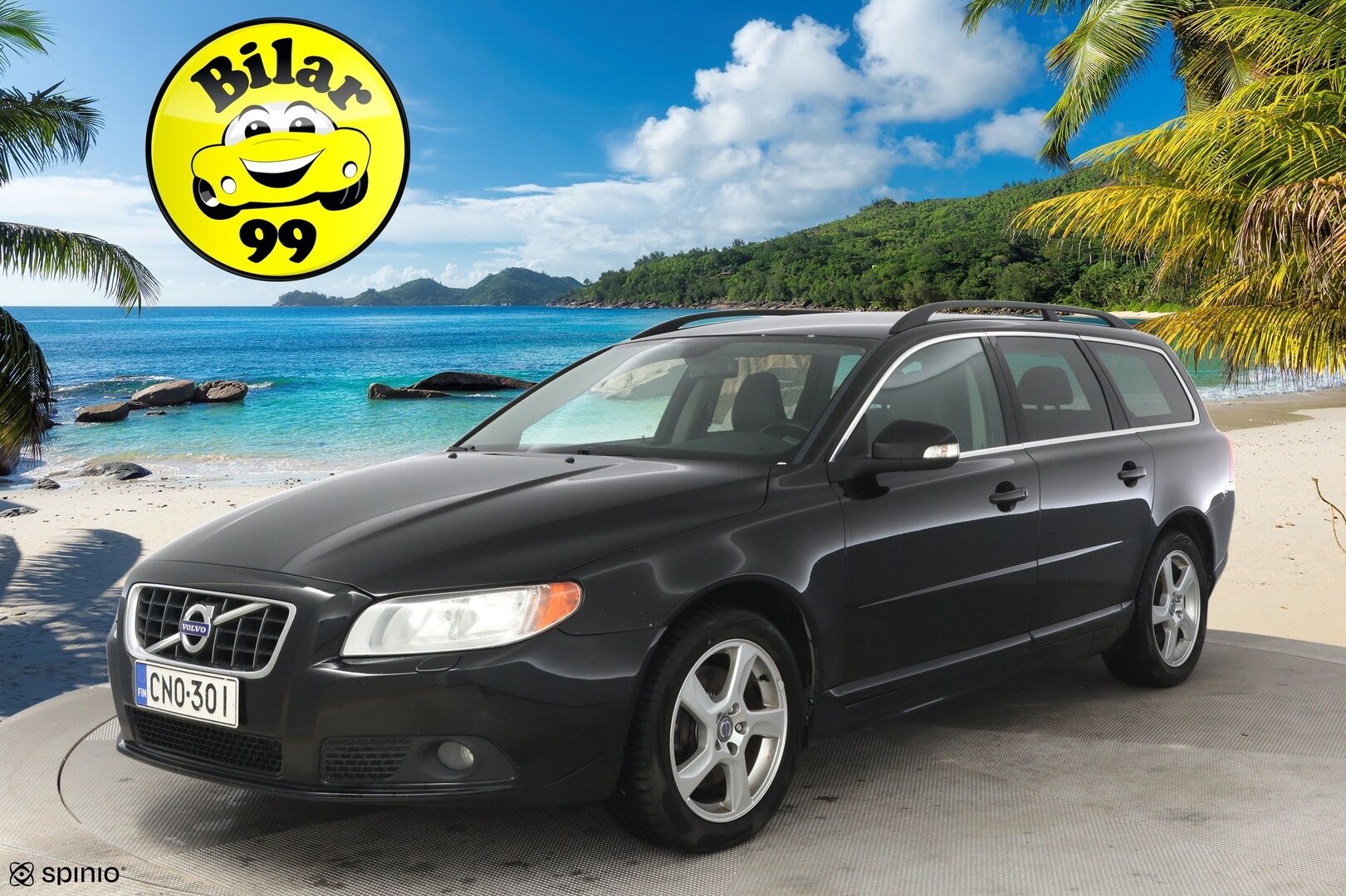 Volvo V70 2011 D3 Momentum *Nahkasisusta / Navigointi / Sähkötoiminen takaluukku / Vetokoukku* - *Viimeisin huolto tehty 9/25 287tkm kohdalla / Hihna vaihdettu toistamiseen vesipumpun kanssa 8/25 282tkm kohdalla / 2x Renkaa & Vanteet*