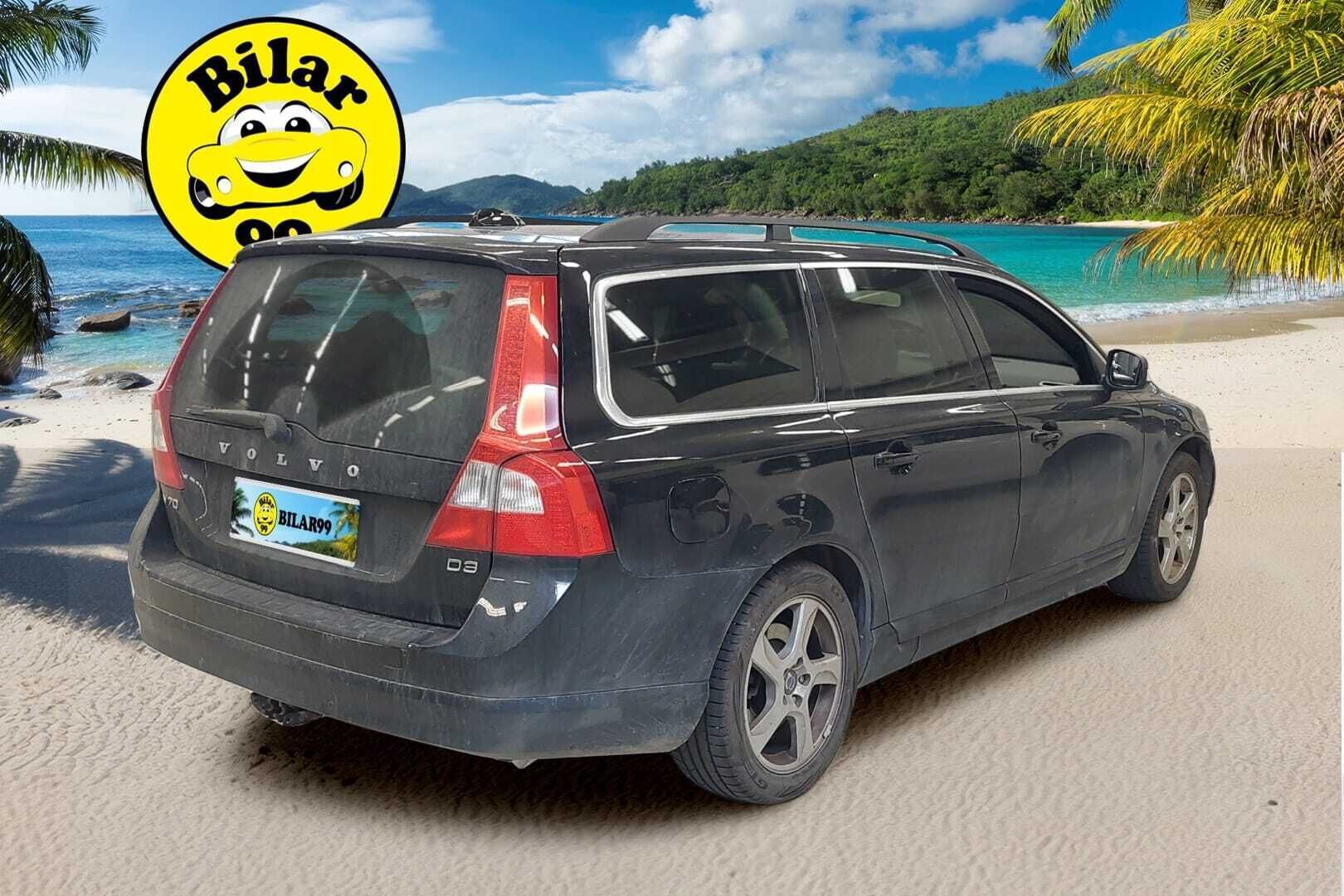 Volvo V70 2011 D3 Momentum *Nahkasisusta / Navigointi / Sähkötoiminen takaluukku / Vetokoukku* - *Viimeisin huolto tehty 9/25 287tkm kohdalla / Hihna vaihdettu toistamiseen vesipumpun kanssa 8/25 282tkm kohdalla / 2x Renkaa & Vanteet*