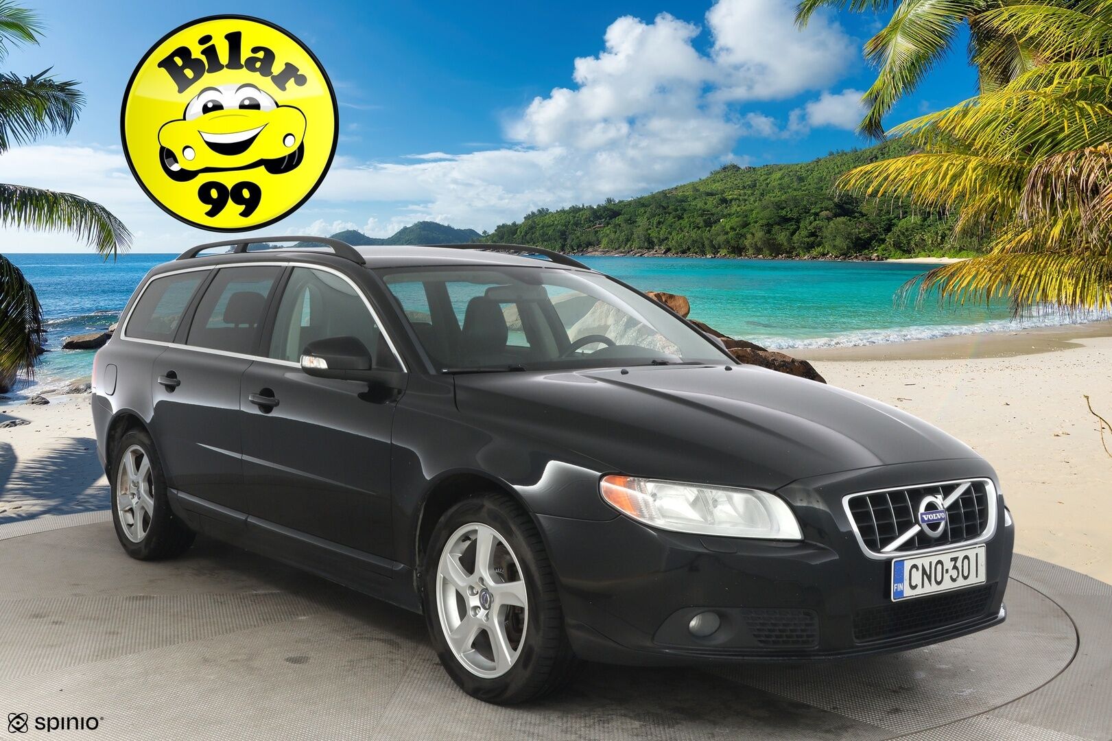 Volvo V70 2011 D3 Momentum *Nahkasisusta / Navigointi / Sähkötoiminen takaluukku / Vetokoukku* - *Viimeisin huolto tehty 9/25 287tkm kohdalla / Hihna vaihdettu toistamiseen vesipumpun kanssa 8/25 282tkm kohdalla / 2x Renkaa & Vanteet*