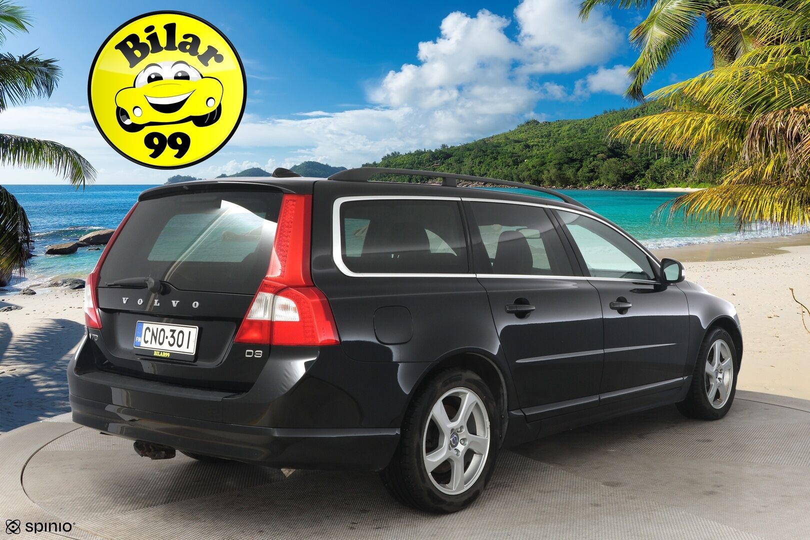 Volvo V70 2011 D3 Momentum *Nahkasisusta / Navigointi / Sähkötoiminen takaluukku / Vetokoukku* - *Viimeisin huolto tehty 9/25 287tkm kohdalla / Hihna vaihdettu toistamiseen vesipumpun kanssa 8/25 282tkm kohdalla / 2x Renkaa & Vanteet*