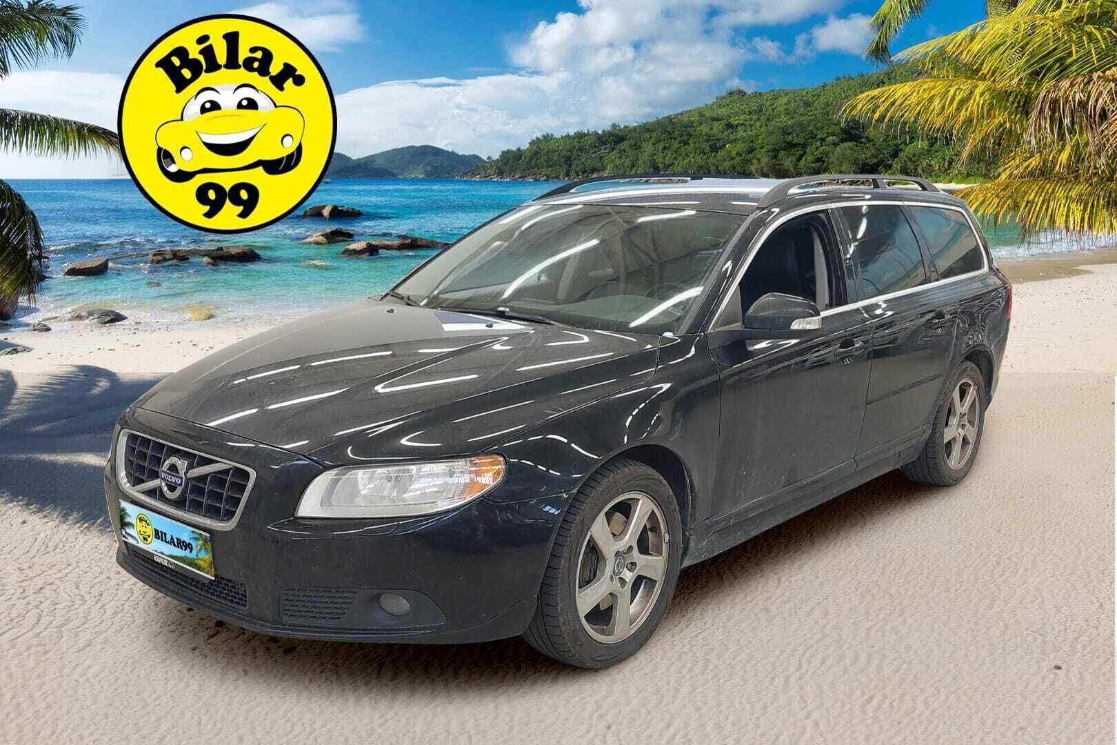 Volvo V70 2011 D3 Momentum *Nahkasisusta / Navigointi / Sähkötoiminen takaluukku / Vetokoukku* - *Viimeisin huolto tehty 9/25 287tkm kohdalla / Hihna vaihdettu toistamiseen vesipumpun kanssa 8/25 282tkm kohdalla / 2x Renkaa & Vanteet*