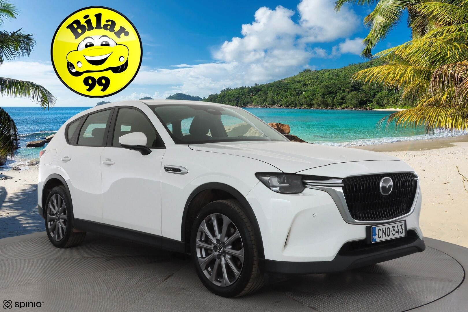 Mazda CX-60 2023 2.5 PHEV 8AT AWD Exclusive-Line * Vakkari / Koukku / HUD / LED / P.Kamera / Keyless / Apple&Android * - 1.Om Suomi-auto / Kahdet Renkaat - HULLUT AVAJAISHULINAT KORKOTARJOUS 3,29 %