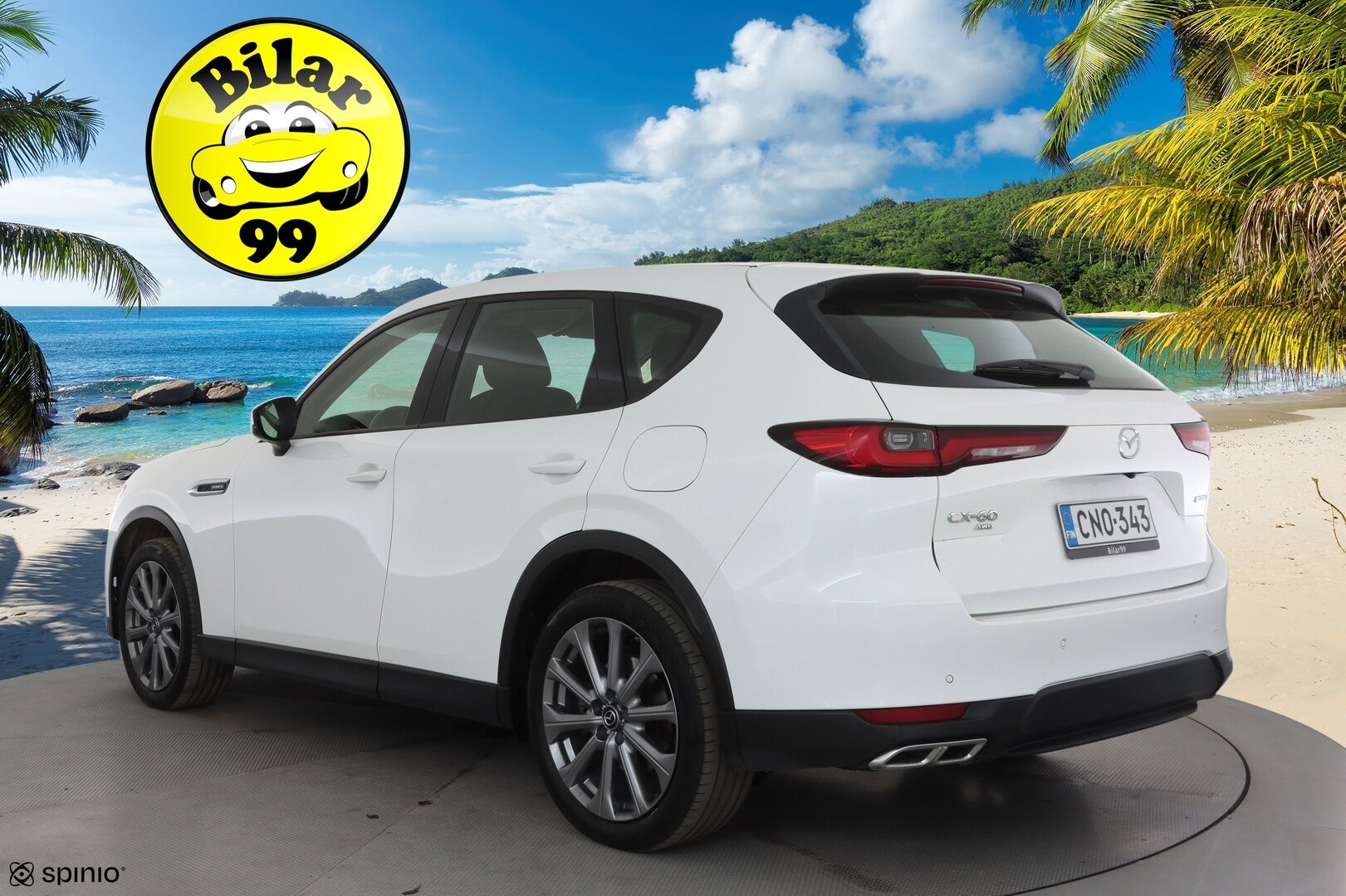 Mazda CX-60 2023 2.5 PHEV 8AT AWD Exclusive-Line * Vakkari / Koukku / HUD / LED / P.Kamera / Keyless / Apple&Android * - 1.Om Suomi-auto / Kahdet Renkaat - HULLUT AVAJAISHULINAT KORKOTARJOUS 3,29 %