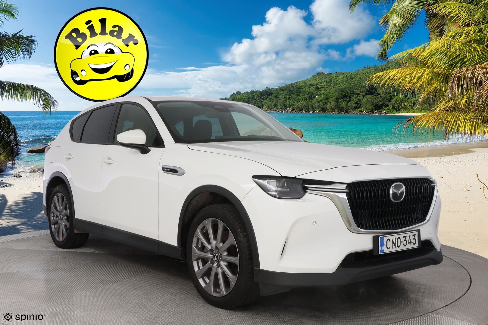 Mazda CX-60 2023 2.5 PHEV 8AT AWD Exclusive-Line - 1.Om Suomi-auto | Vetokoukku | HUD | Peruutuskamera | KeyLess | Vakkari | Apple&Android | LED | BLIS | Ratinlämmitys | Huippusiisti!