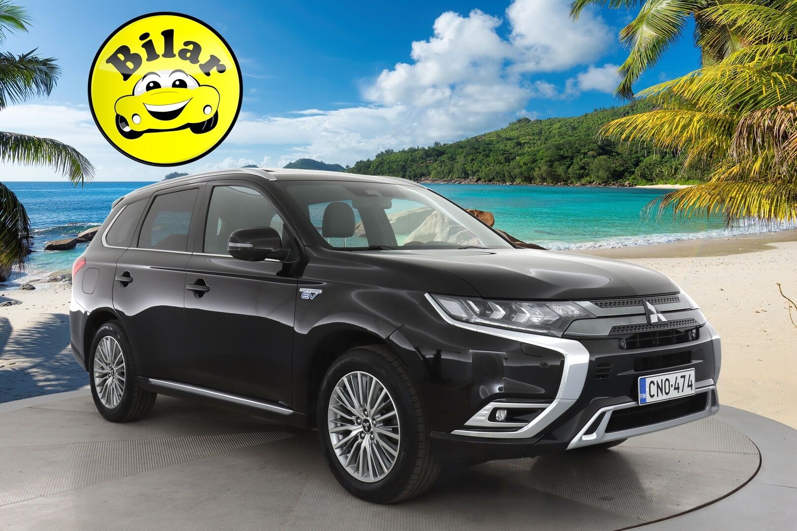 Mitsubishi Outlander PHEV 2020 Instyle 4WD 5P * ACC / Vetokoukku / Kattoluukku / 360 Kamera / Nahkasisusta / Keyless / Lämm. Tuulilasi / AppleCarPlay - Suomi-auto / Ratinlämmitin / LED / Navi / 2X Renkaat & Vanteet