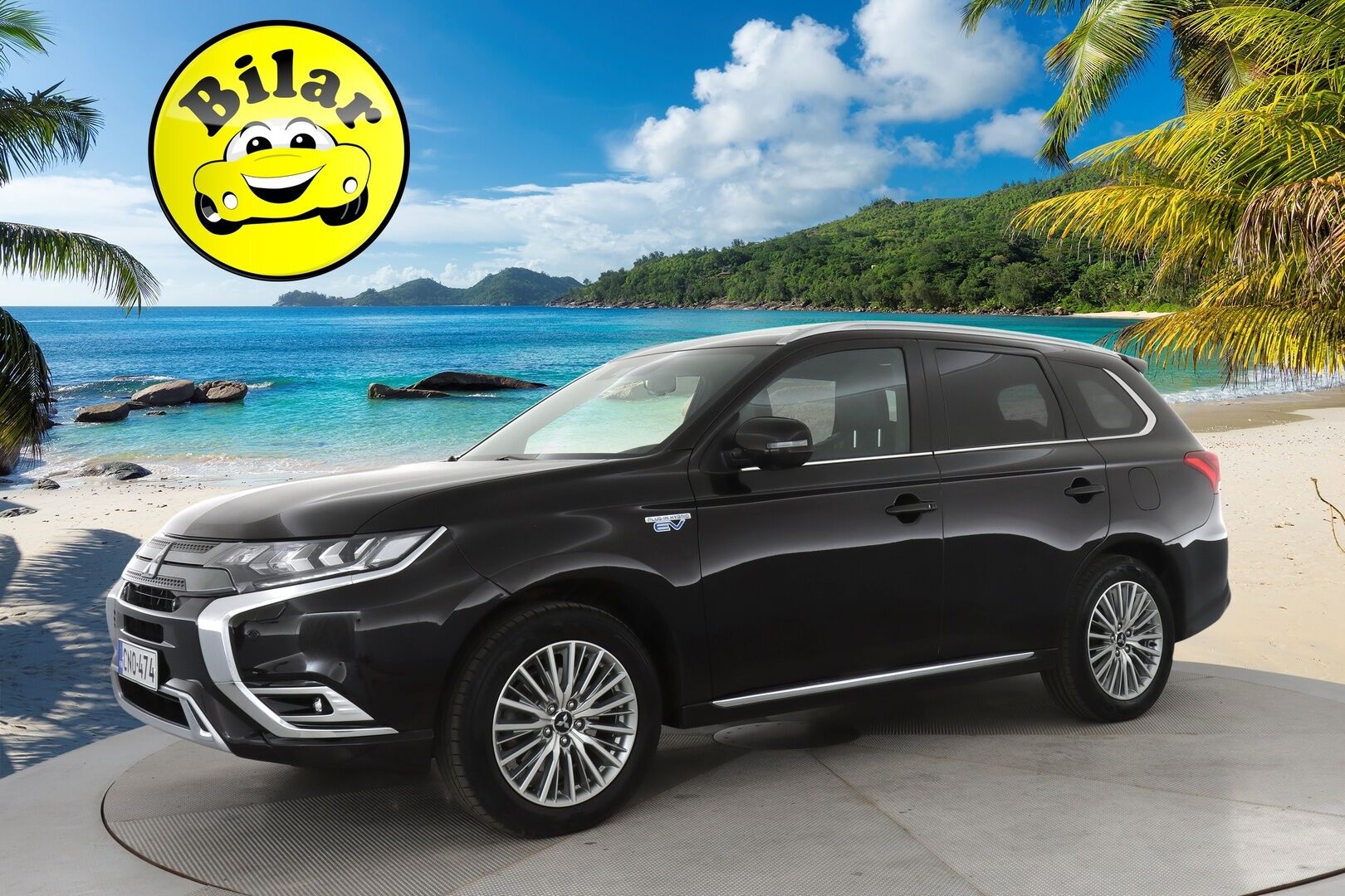 Mitsubishi Outlander PHEV 2020 Instyle 4WD 5P * ACC / Vetokoukku / Kattoluukku / 360 Kamera / Nahkasisusta / Keyless / Lämm. Tuulilasi / AppleCarPlay - Suomi-auto / Ratinlämmitin / LED / Navi / 2X Renkaat & Vanteet