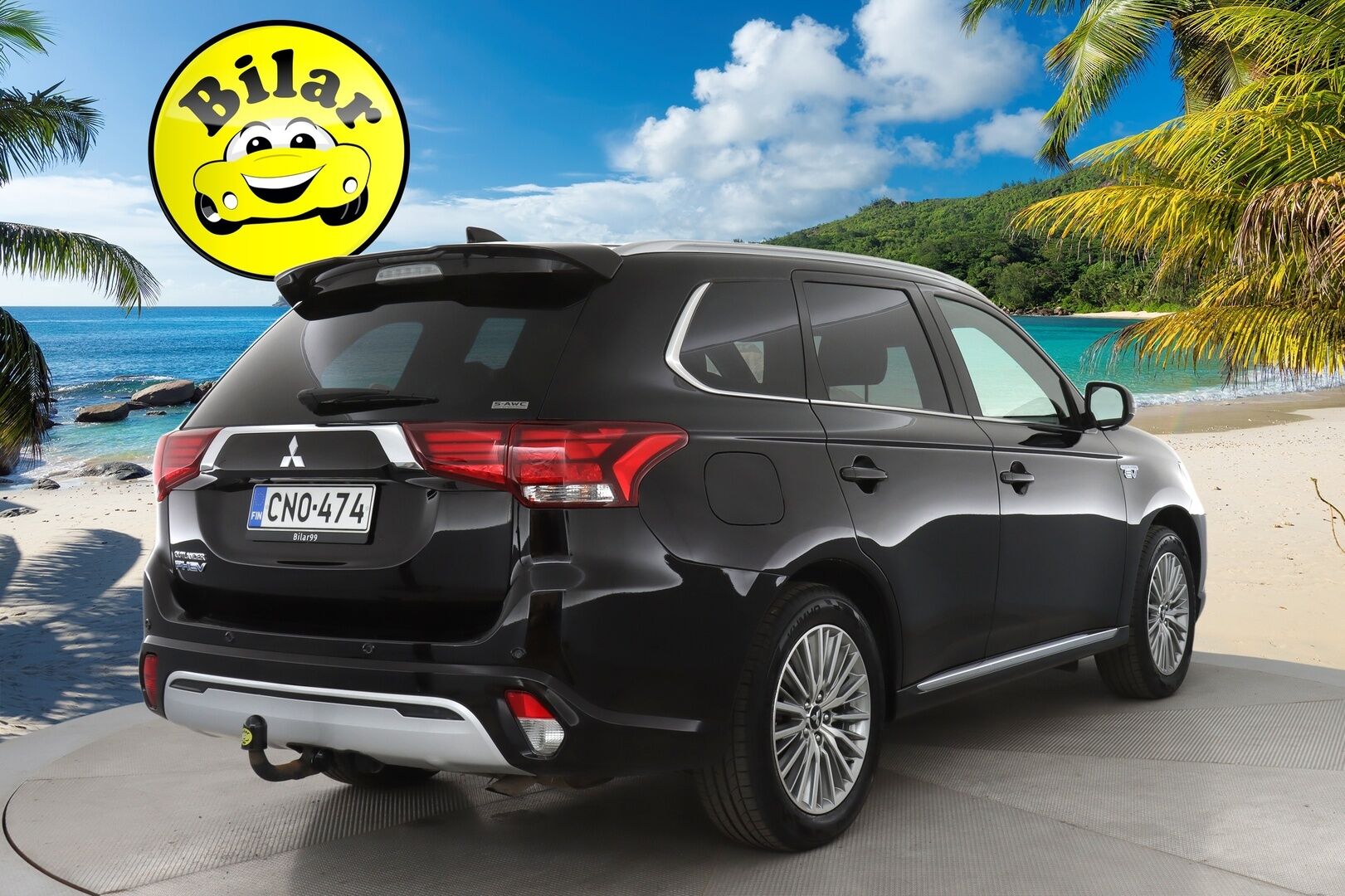 Mitsubishi Outlander PHEV 2020 Instyle 4WD 5P * ACC / Vetokoukku / Kattoluukku / 360 Kamera / Nahkasisusta / Keyless / Lämm. Tuulilasi / AppleCarPlay - Suomi-auto / Ratinlämmitin / LED / Navi / 2X Renkaat & Vanteet