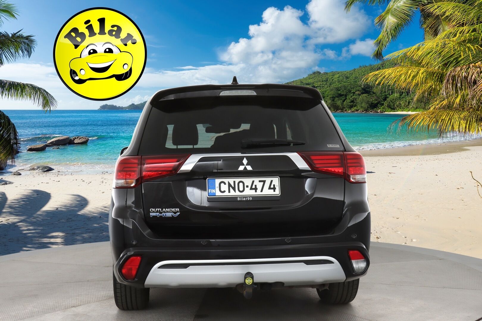 Mitsubishi Outlander PHEV 2020 Instyle 4WD 5P * ACC / Vetokoukku / Kattoluukku / 360 Kamera / Nahkasisusta / Keyless / Lämm. Tuulilasi / AppleCarPlay - Suomi-auto / Ratinlämmitin / LED / Navi / 2X Renkaat & Vanteet