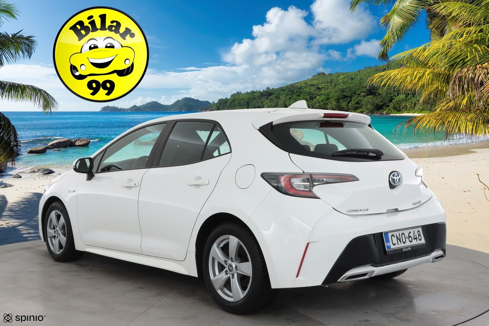 Toyota Corolla 2019 Hatchback 2,0 Hybrid Active * ACC / P.kamera / Lohko+Sisä / Navi / Keyless / LED / Ratinlämmitin * - Suomi-auto / Kahdet renkaat aluvanteilla
