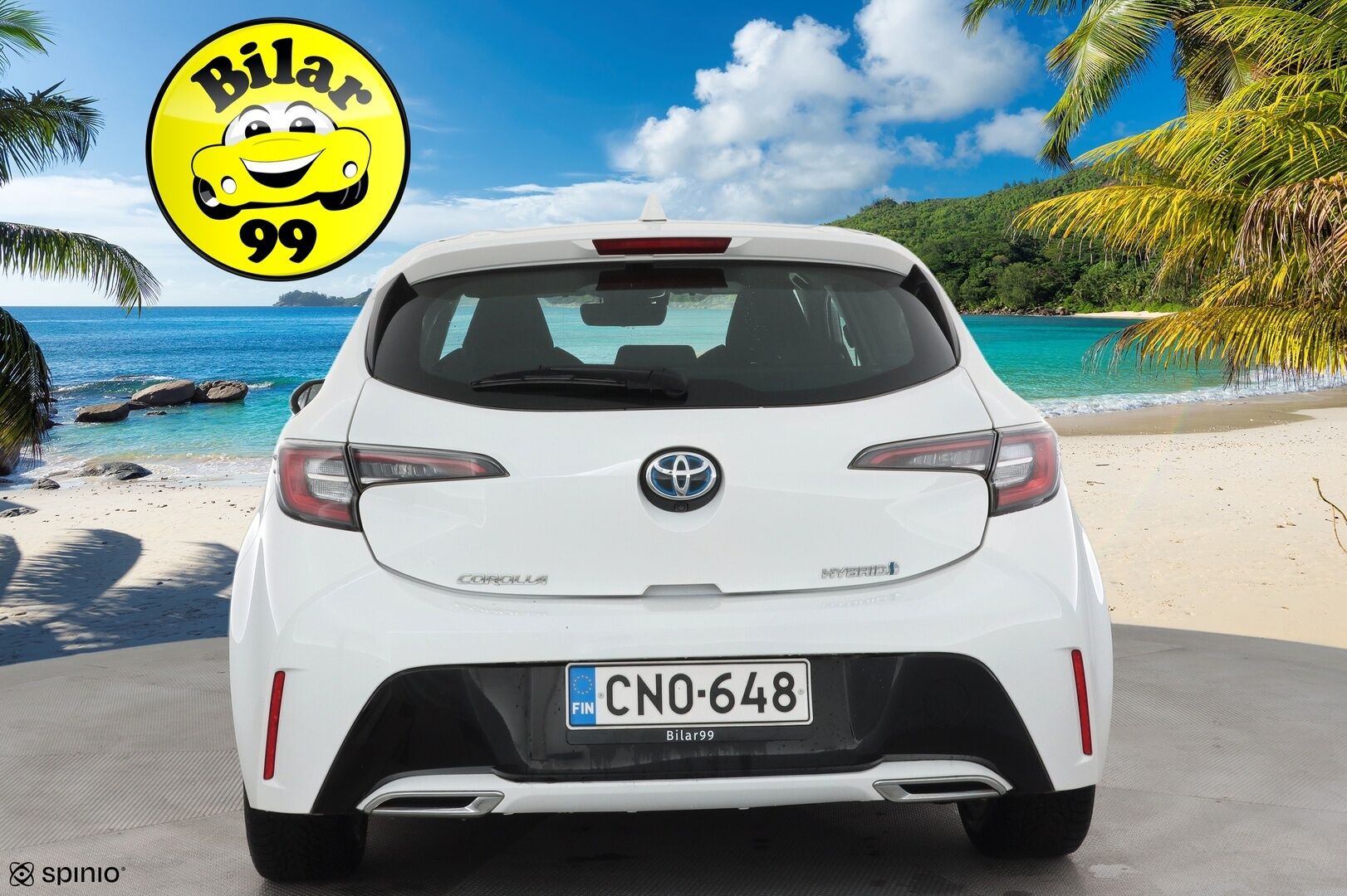 Toyota Corolla 2019 Hatchback 2,0 Hybrid Active * ACC / P.kamera / Lohko+Sisä / Navi / Keyless / LED / Ratinlämmitin * - Suomi-auto / Kahdet renkaat aluvanteilla