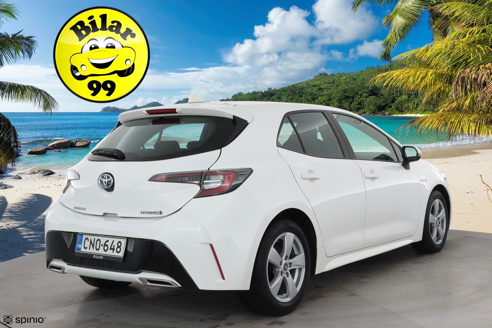 Toyota Corolla 2019 Hatchback 2,0 Hybrid Active * ACC / P.kamera / Lohko+Sisä / Navi / Keyless / LED / Ratinlämmitin * - Suomi-auto / Kahdet renkaat aluvanteilla