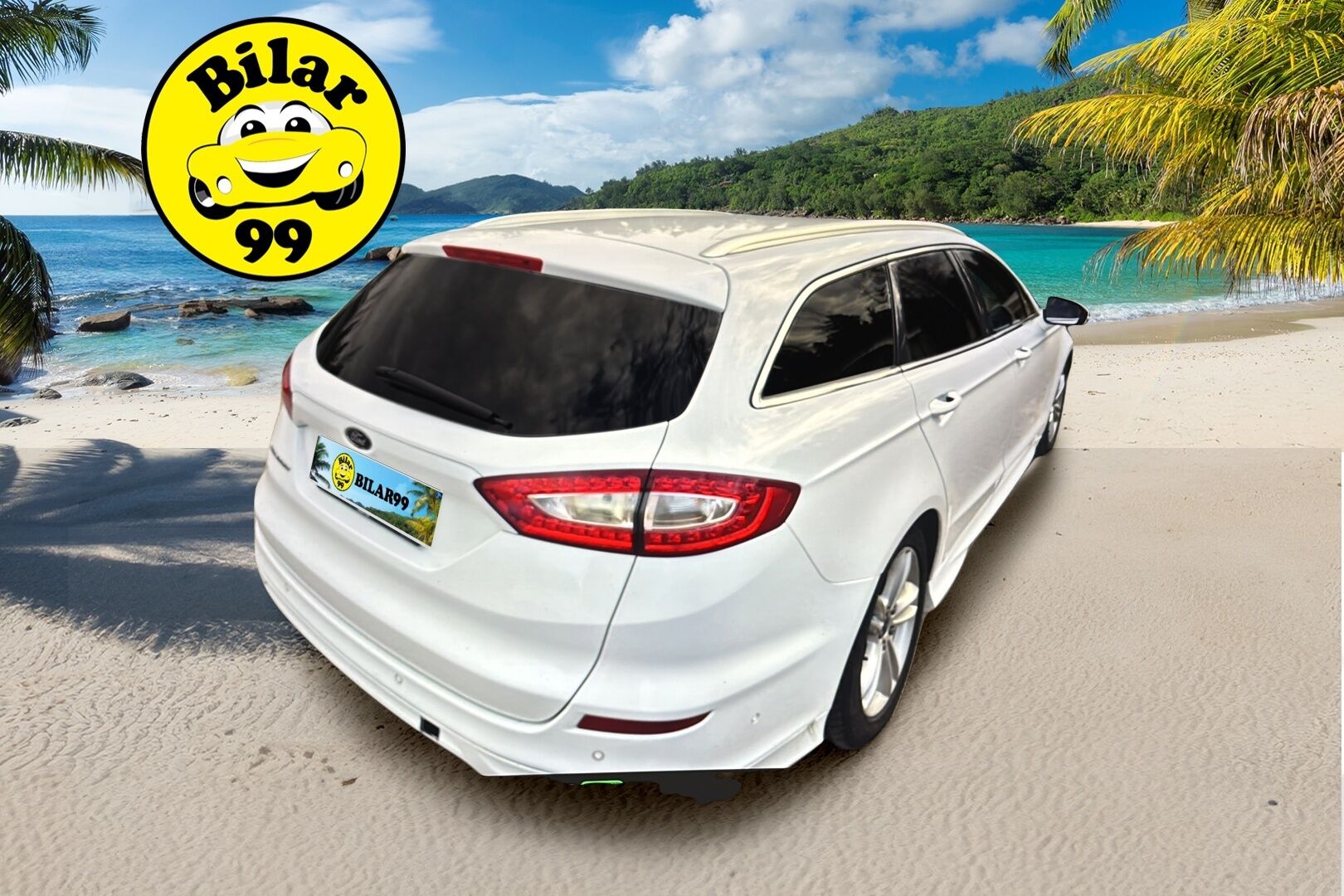 Ford Mondeo 2016 2,0 TDCi 180hv PowerShift AWD ST-line Wagon ** Webasto / ACC / Kuskin muisti-istuin / Nahka-alcantara / Dynamic LED * - Vaihteisto juuri remontoitu! / KeyLessGo / Kaistavahti / Navi / Hyvä huoltohistoria - HULLUT AVAJAISHULINAT KORKOTARJOUS 3,29 %